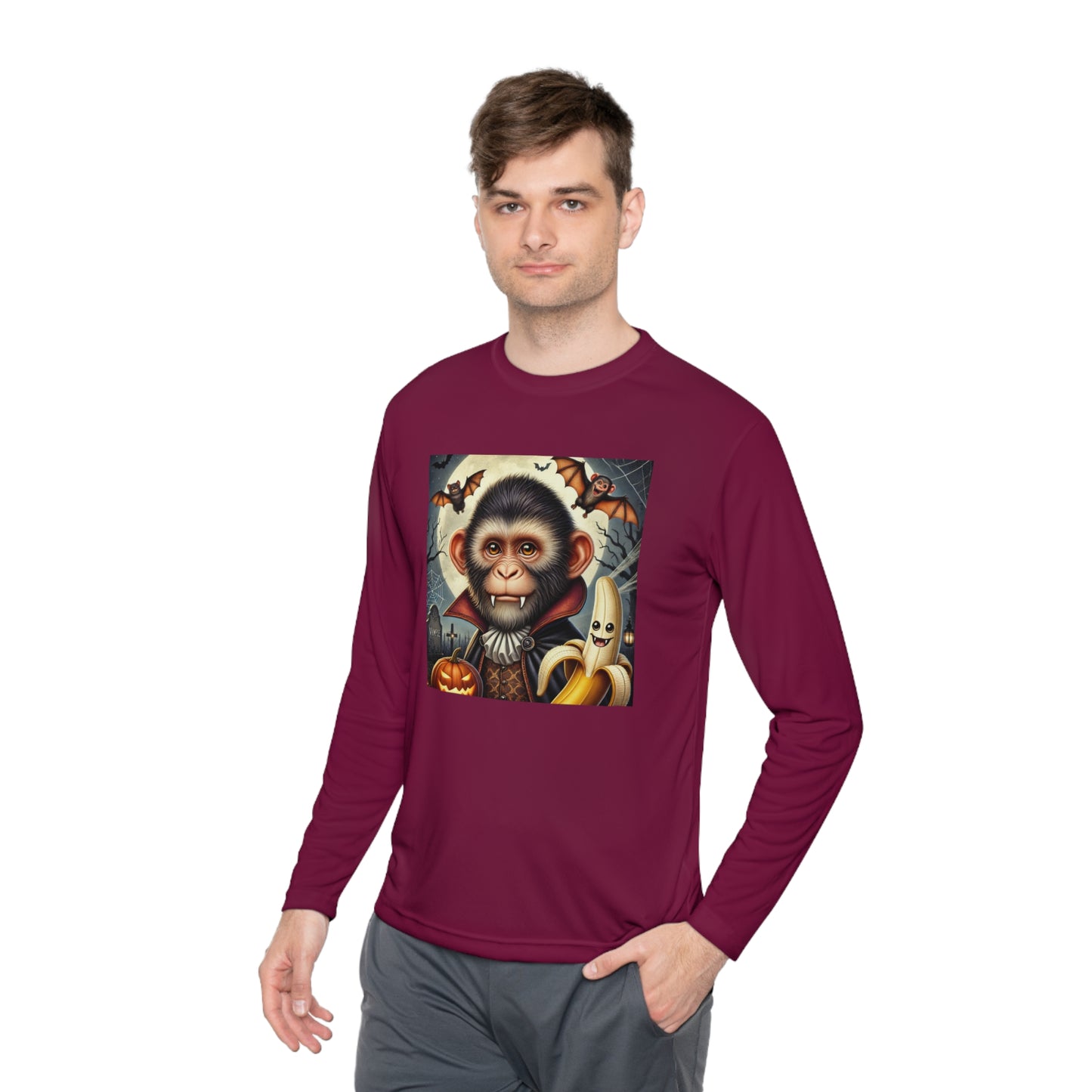 BS WETWEAR WET VAMPIRE MONKEY LONGSLEEVE T-SHIRT