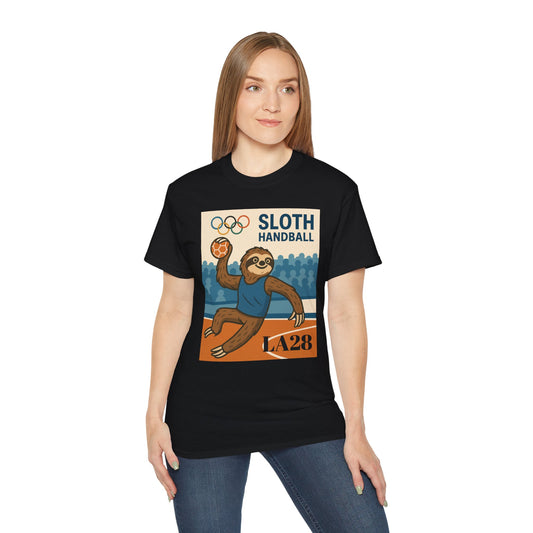 BS WETWEAR SLOTH HANDBALL: THE ART OF MOVING NOWHERE FAST T-SHIRT