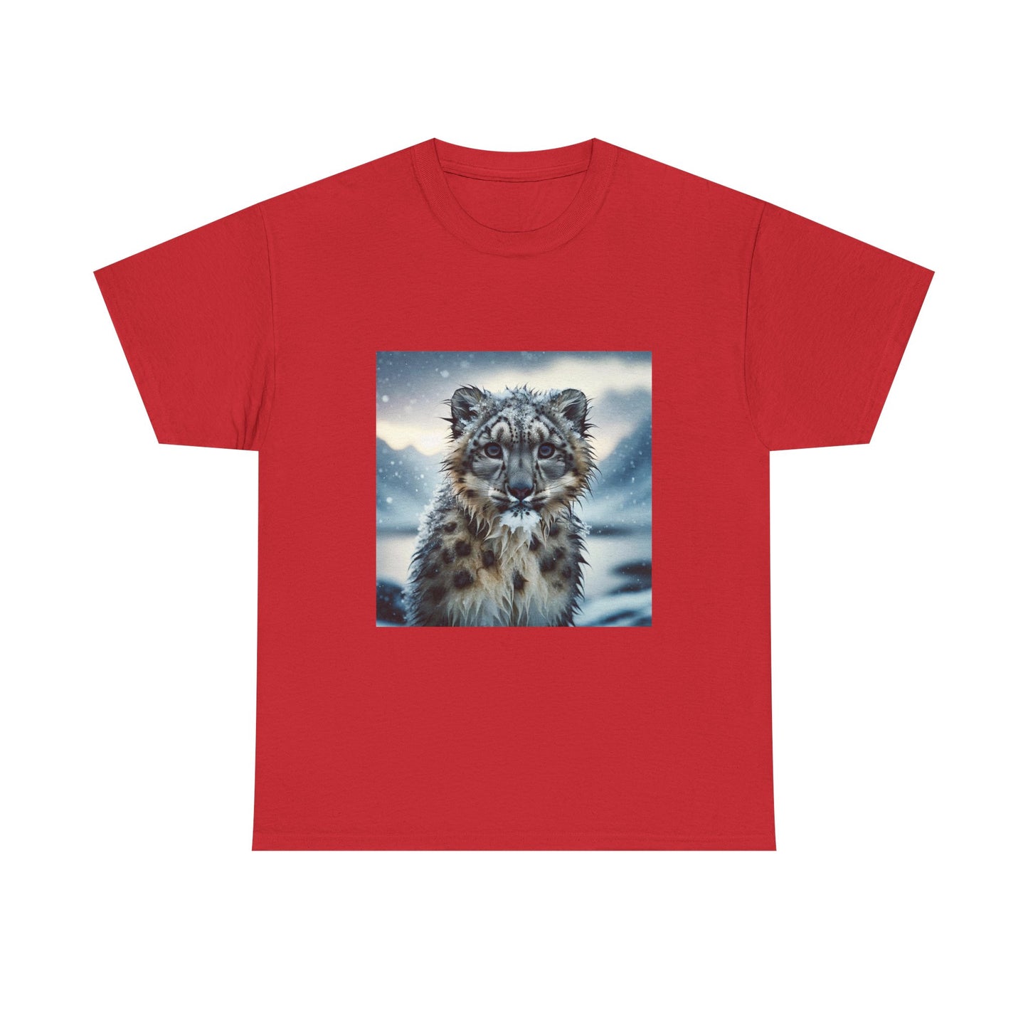 BS WETWEAR WET SNOW LEOPARD T-SHIRT