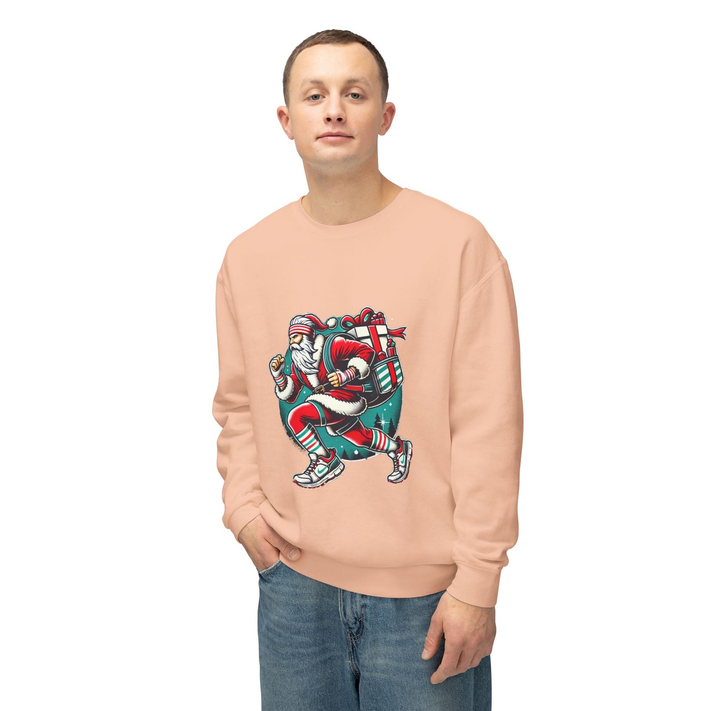 BS WETWEAR MERRY FITNESS SANTA SWEATSHIRT