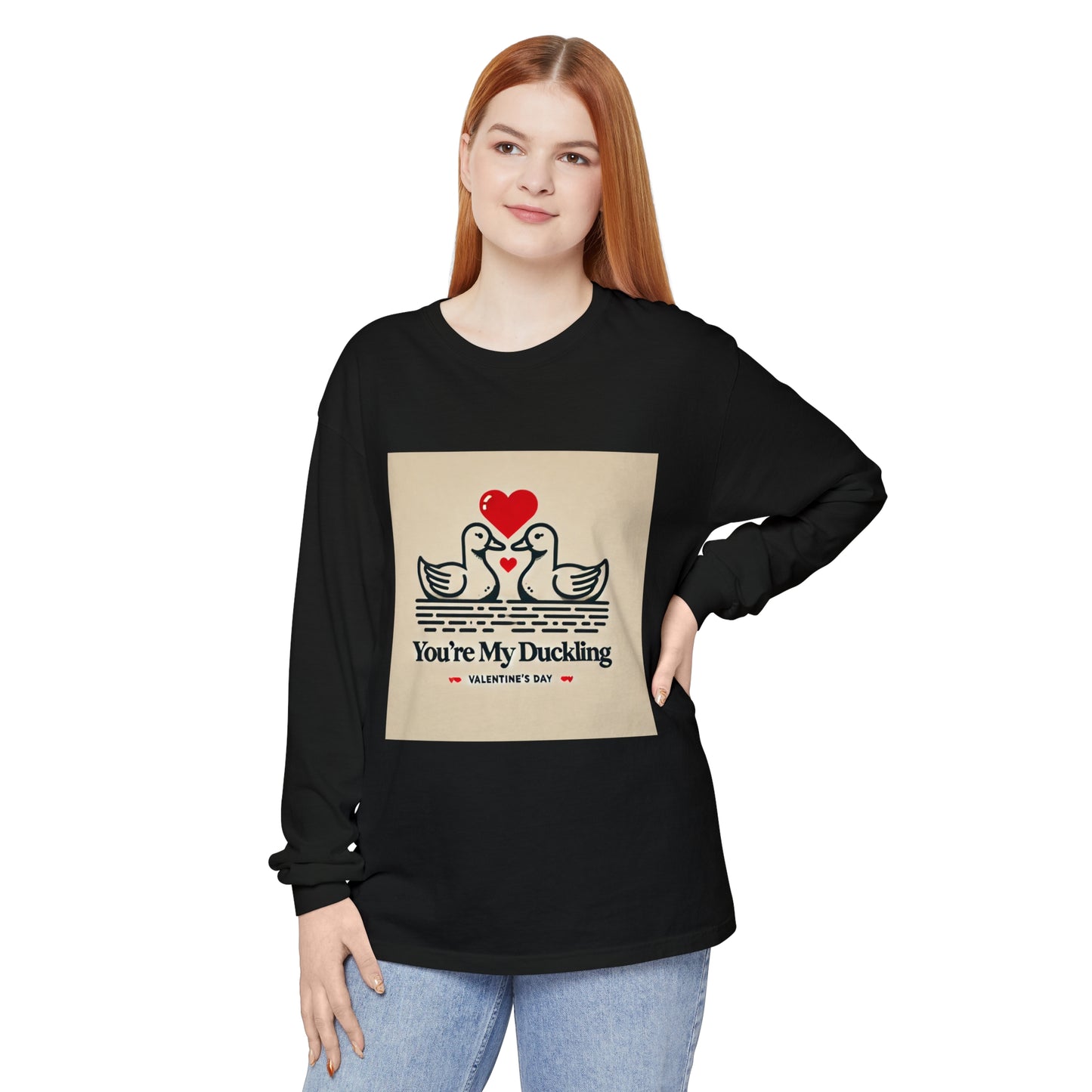 BS WETWEAR DUO DUCK VDAY LONG SLEEVE T-SHIRT