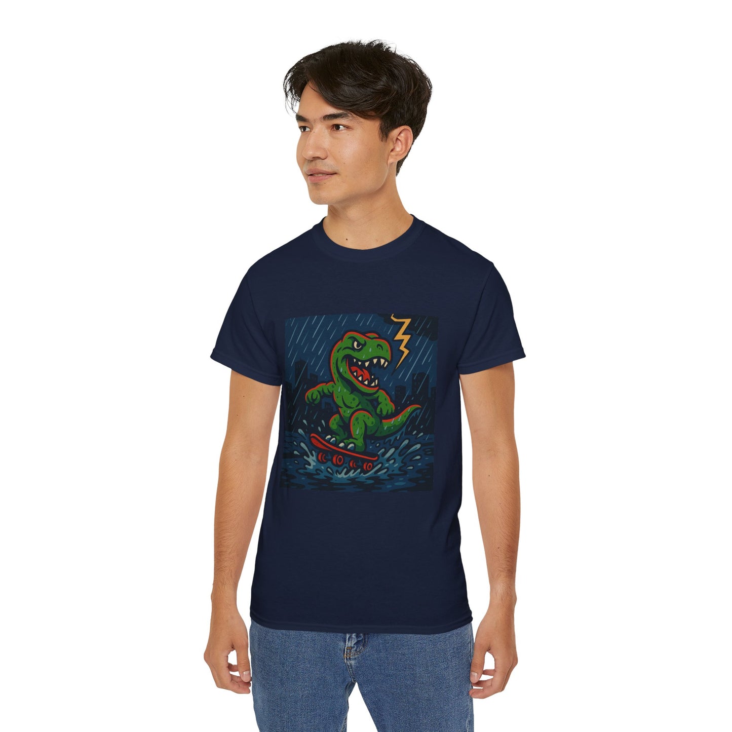 BS WETWEAR T-RAIN REX: KING OF THE WET STREETS T-SHIRT