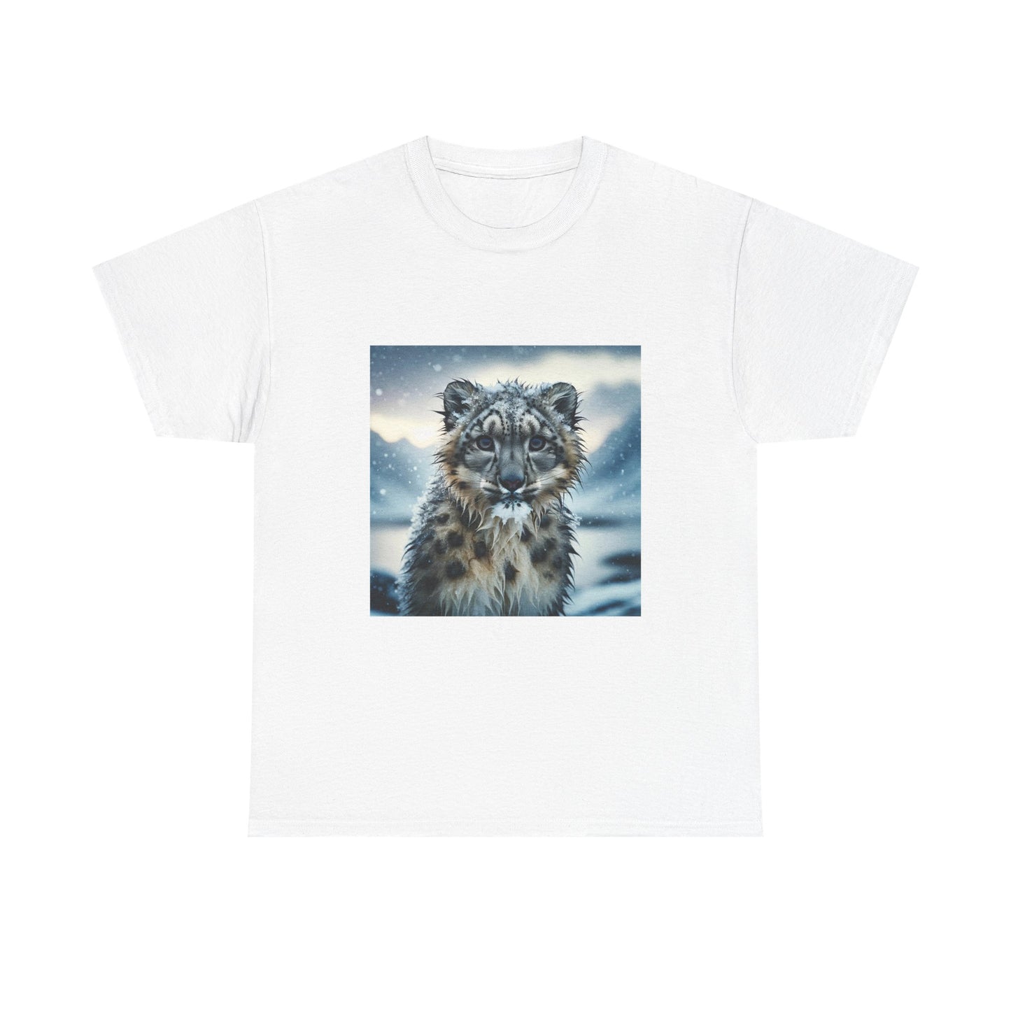 BS WETWEAR WET SNOW LEOPARD T-SHIRT