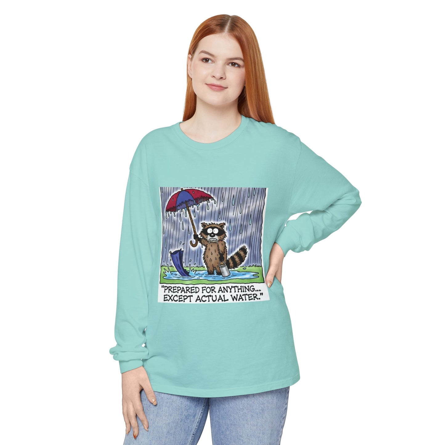 BS WETWEAR WET RACOON LONGSLEEVE TEE SHIRT