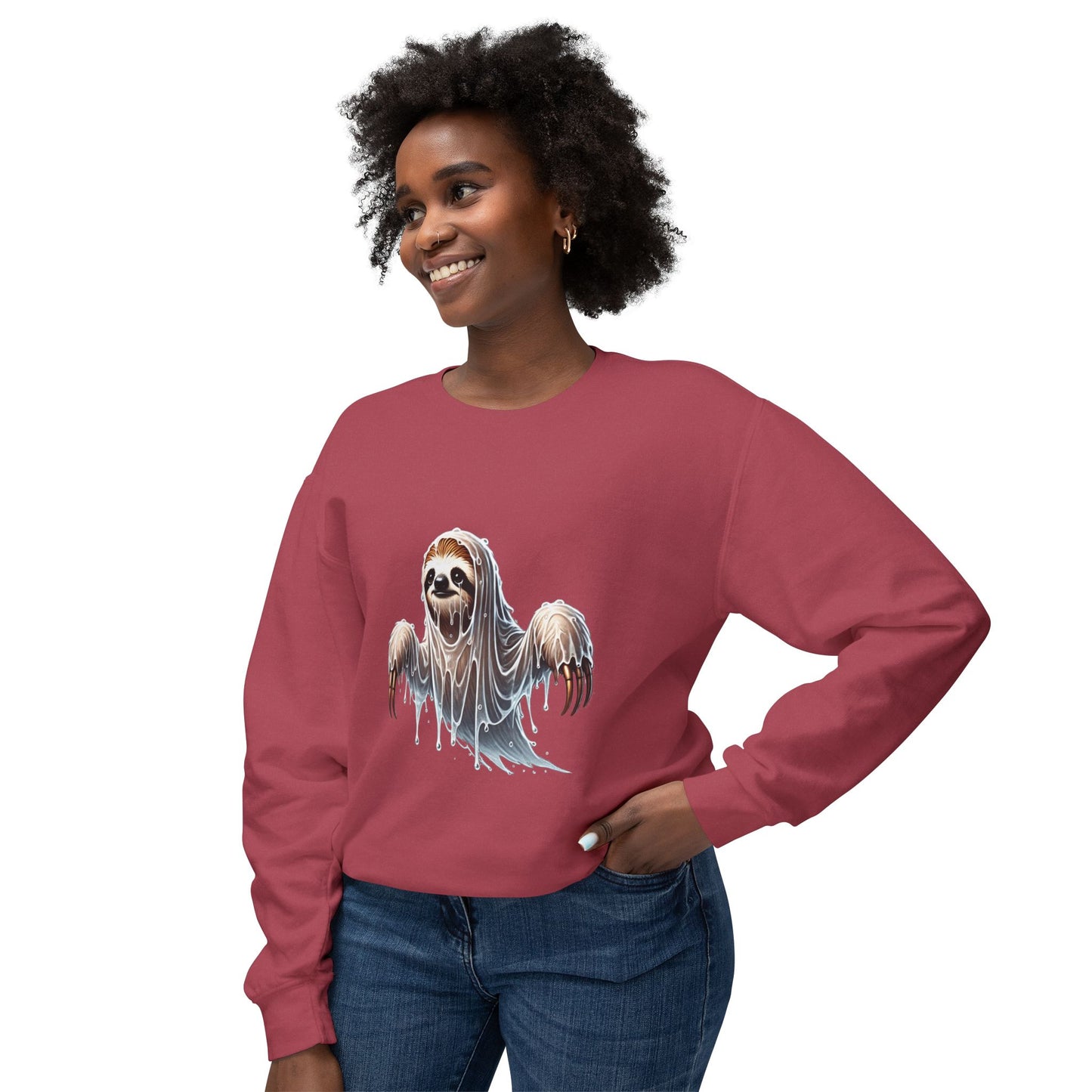 BS WETWEAR GHOST SLOTH SWEATSHIRT