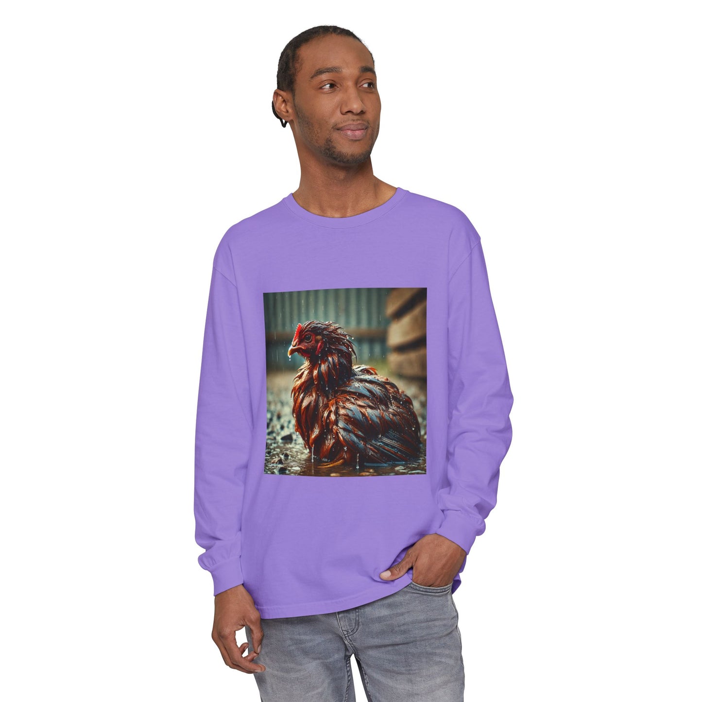 BS WETWEAR CHIC SPLASH LONGSLEEVE T-SHIRT