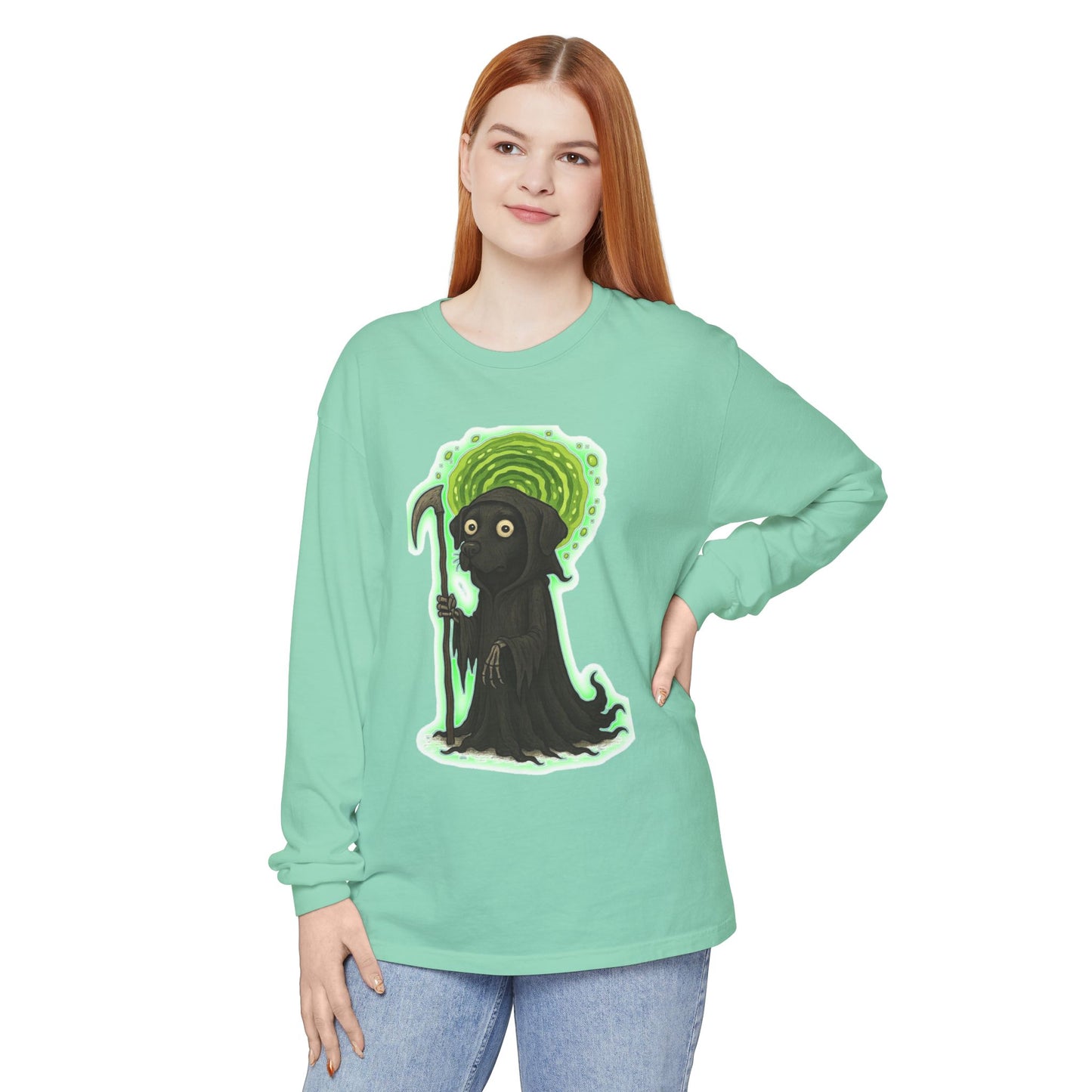 BS WETWEAR GALACTIC GHOUL VIBES LONG SLEEVE T-SHIRT