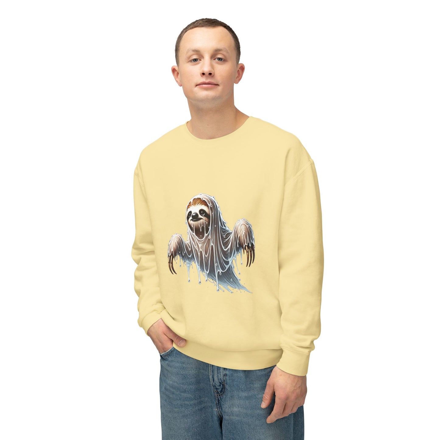 BS WETWEAR GHOST SLOTH SWEATSHIRT