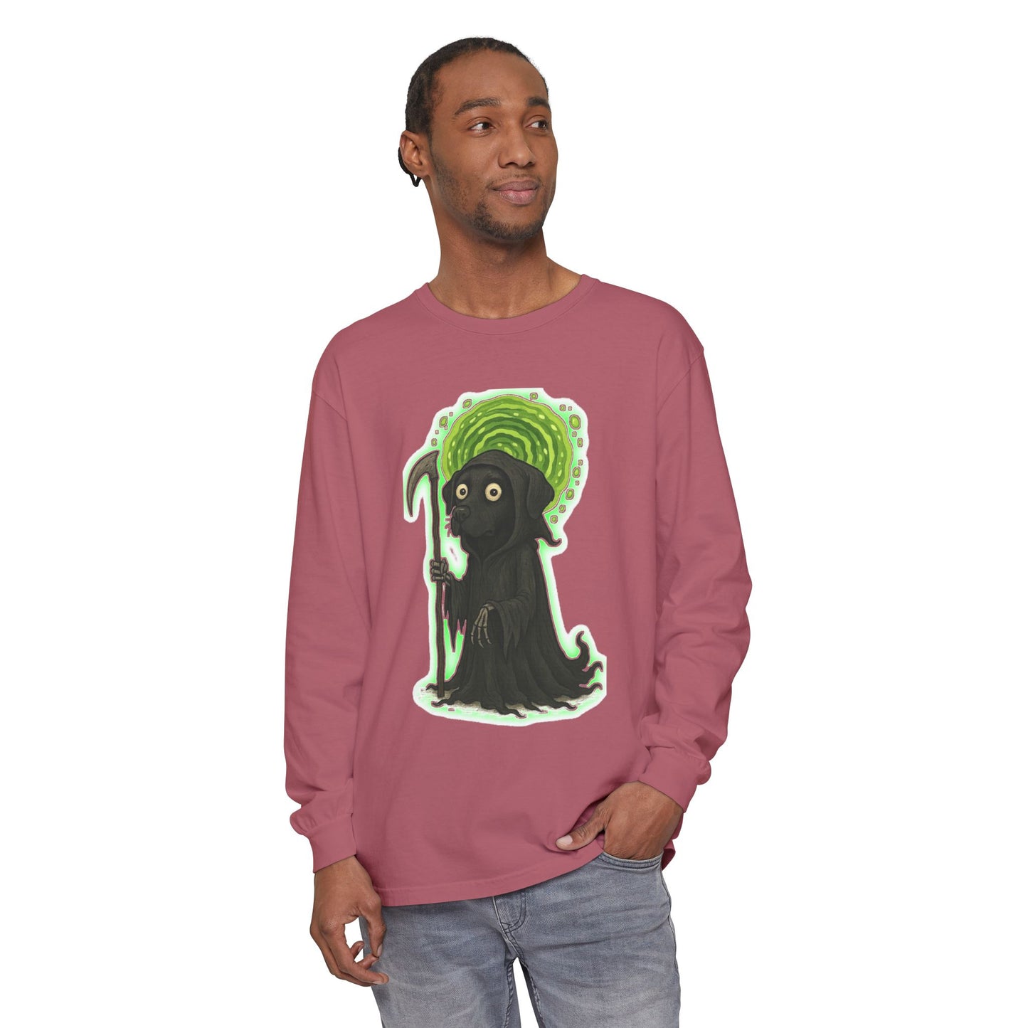 BS WETWEAR GALACTIC GHOUL VIBES LONG SLEEVE T-SHIRT