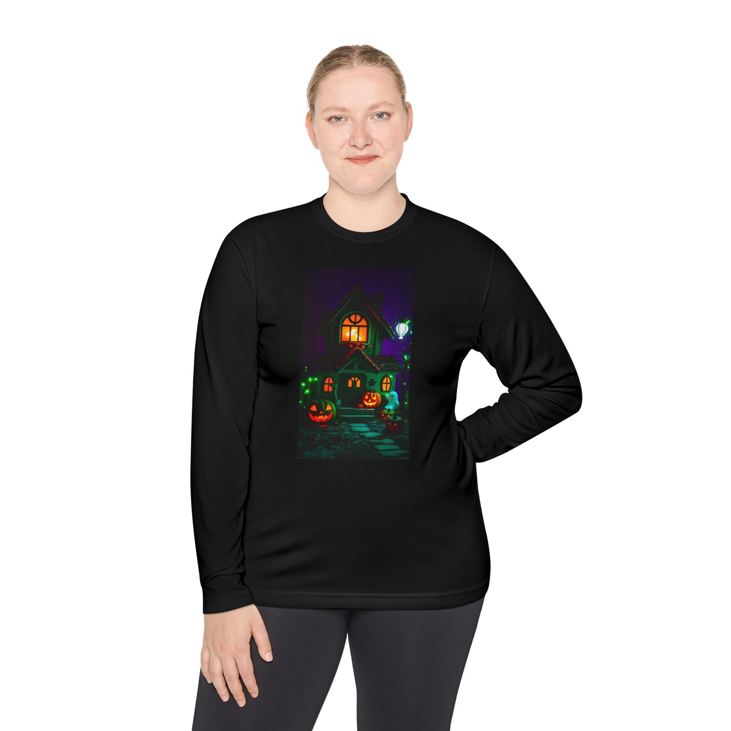BS WETWEAR HAUNTED HOUSE LONGSLEEVE T-SHIRT