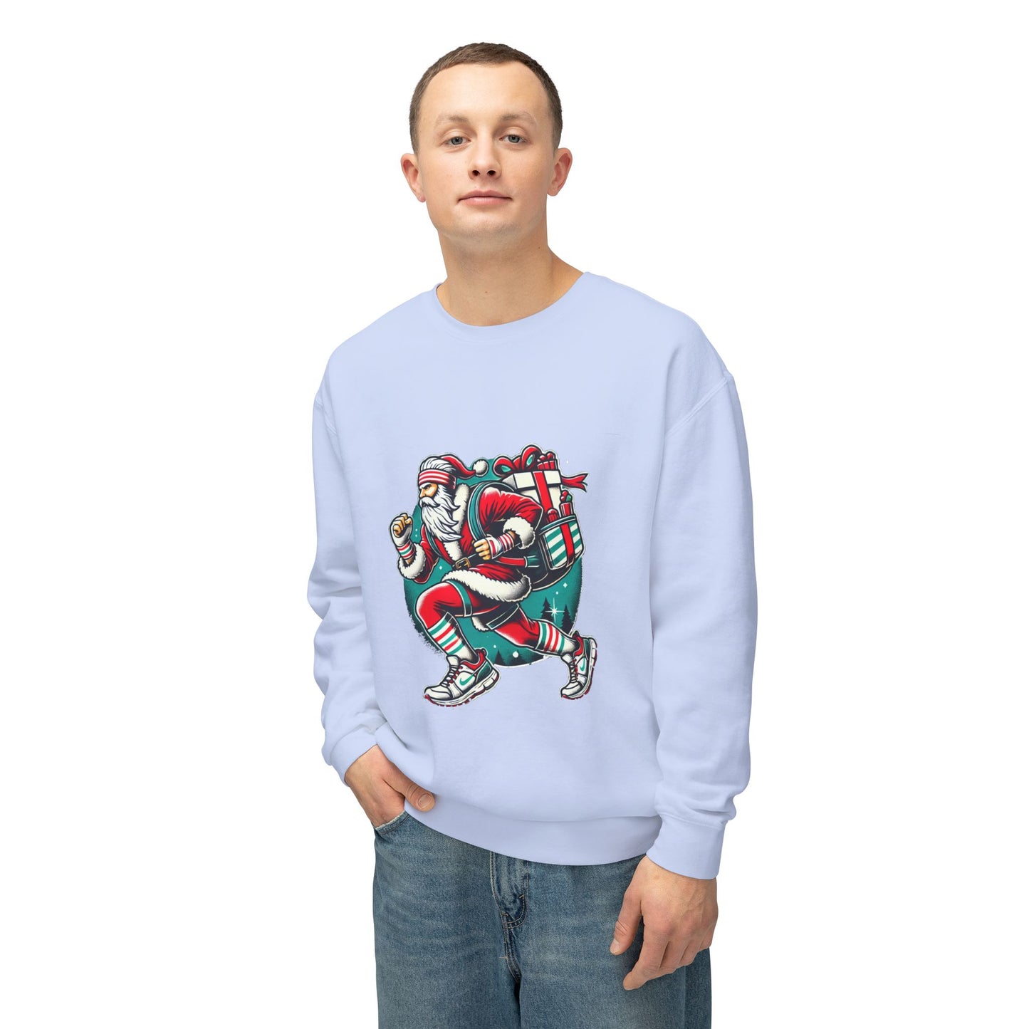 BS WETWEAR MERRY FITNESS SANTA SWEATSHIRT