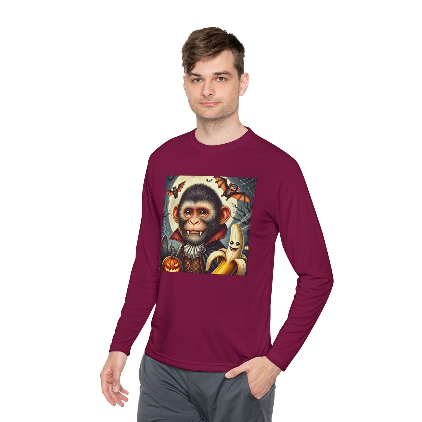 BS WETWEAR WET VAMPIRE MONKEY LONGSLEEVE T-SHIRT