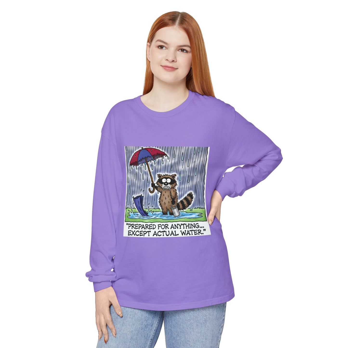 BS WETWEAR WET RACOON LONGSLEEVE TEE SHIRT