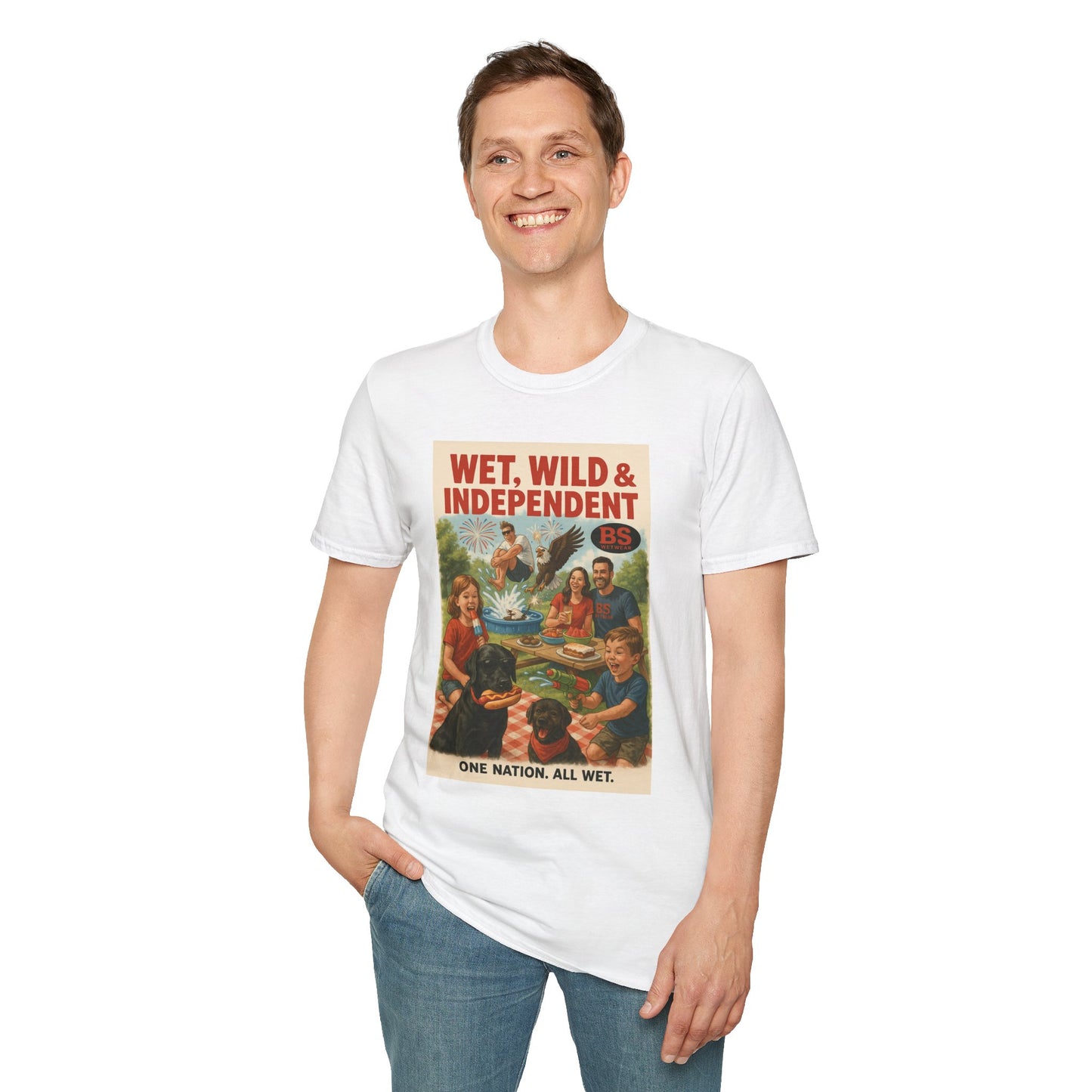 BS WETWEAR WET, WILD & INDEPENDENT T-SHIRT