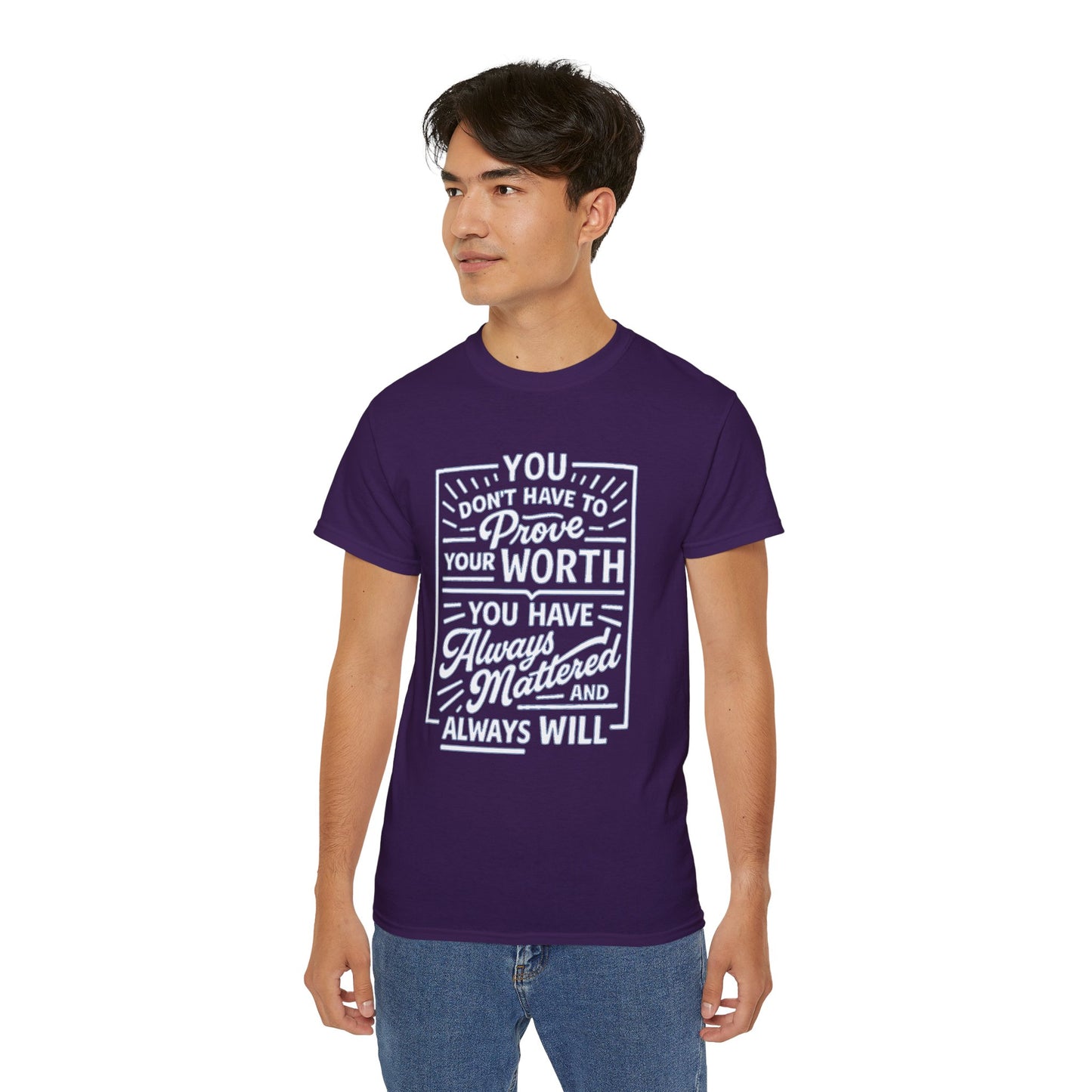 BS WETWEAR I MATTERED THEN, I MATTER NOW T-SHIRT
