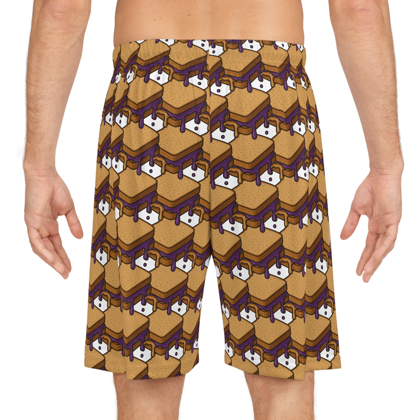 BS WETWEAR SNACK ATTACK: PB&J DRIP SHORTS