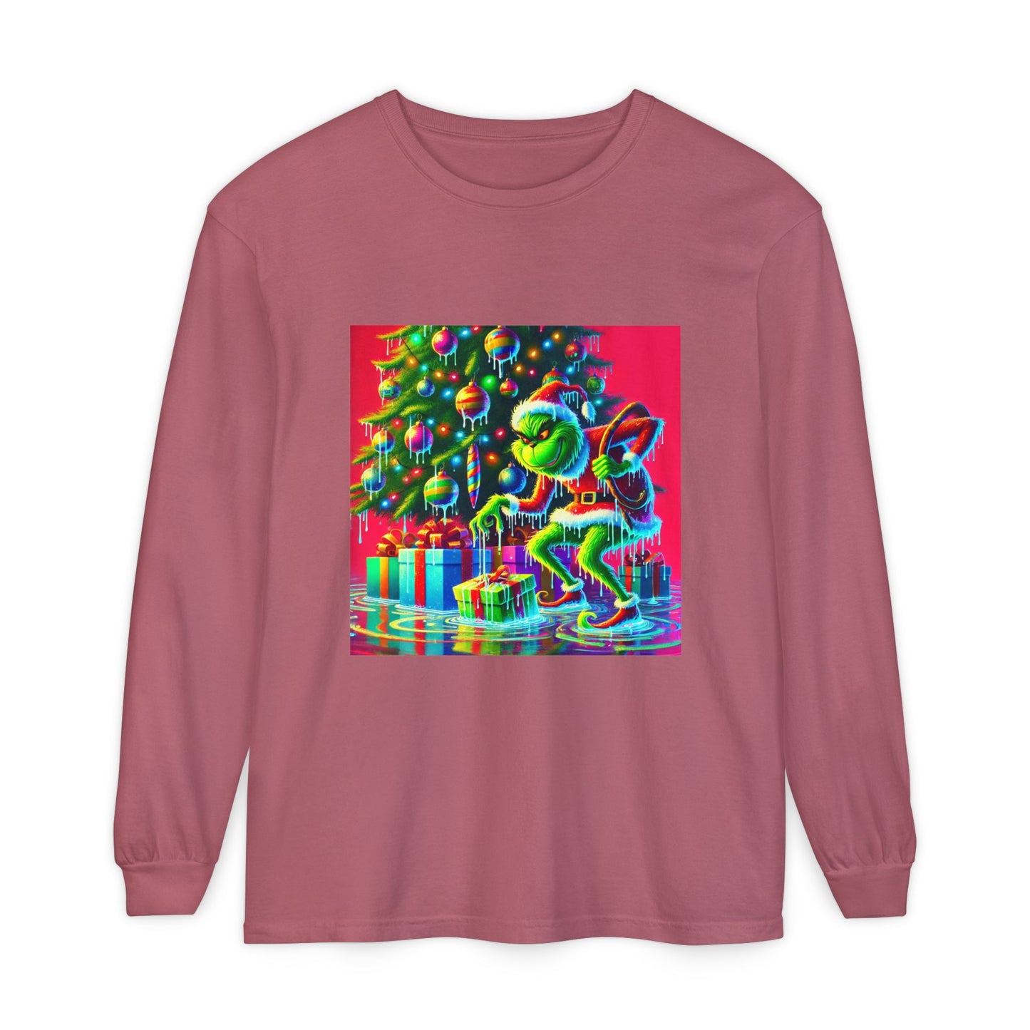 BS WETWEAR GRINCHMAS SOAKED IN STYLE LONGSLEEVE T-SHIRT