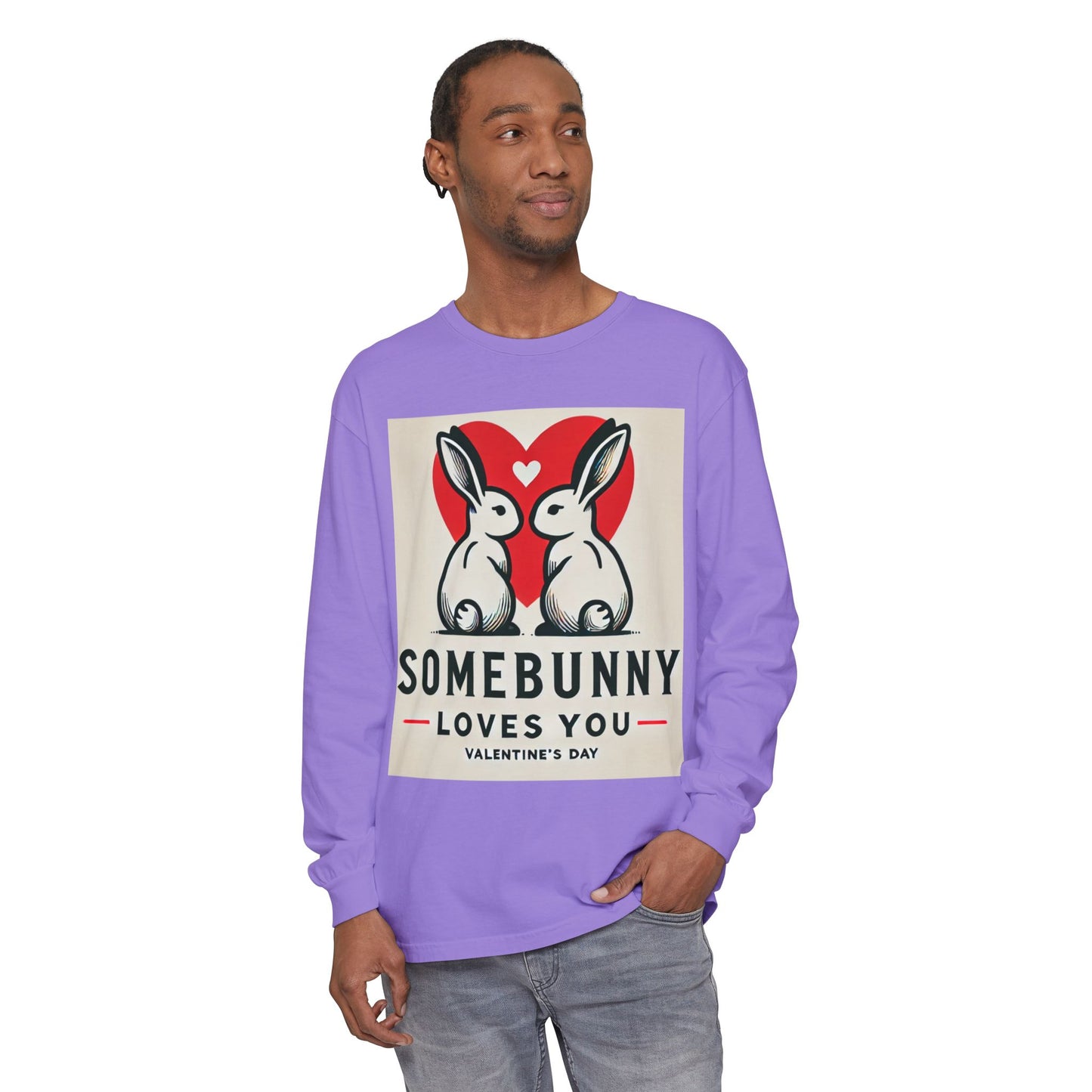 BS WETWEAR DUO BUNNY VDAY LONG SLEEVE T-SHIRT