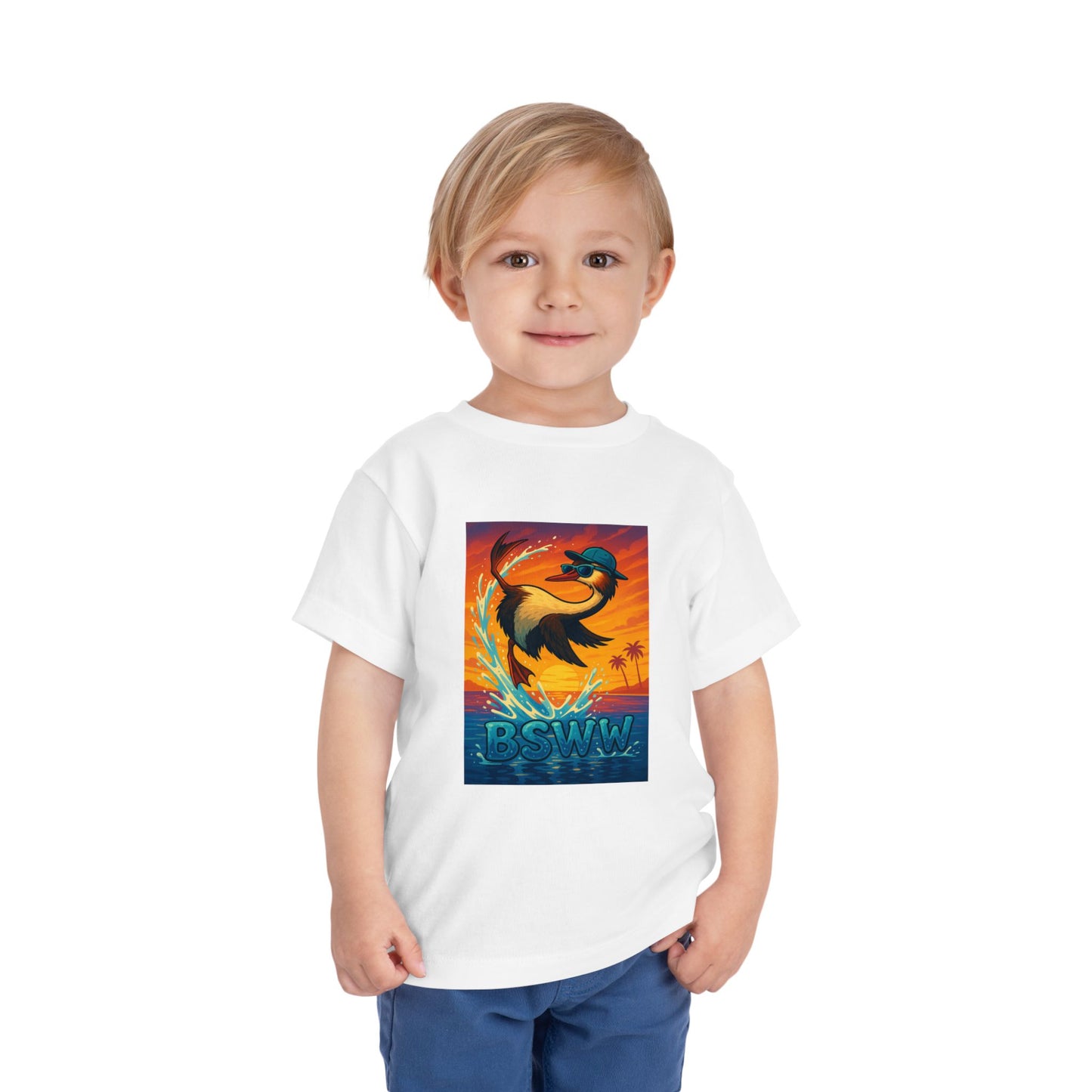 KIDS BS WETWEAR PŪTEKETEKE POWERDIVE T-SHIRT