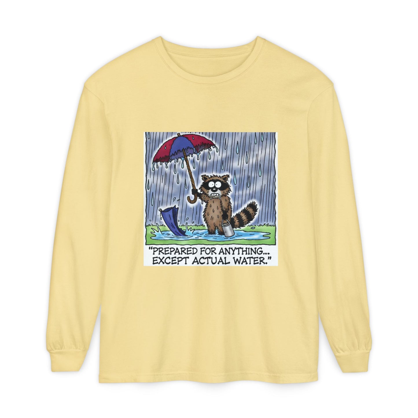 BS WETWEAR WET RACOON LONGSLEEVE TEE SHIRT
