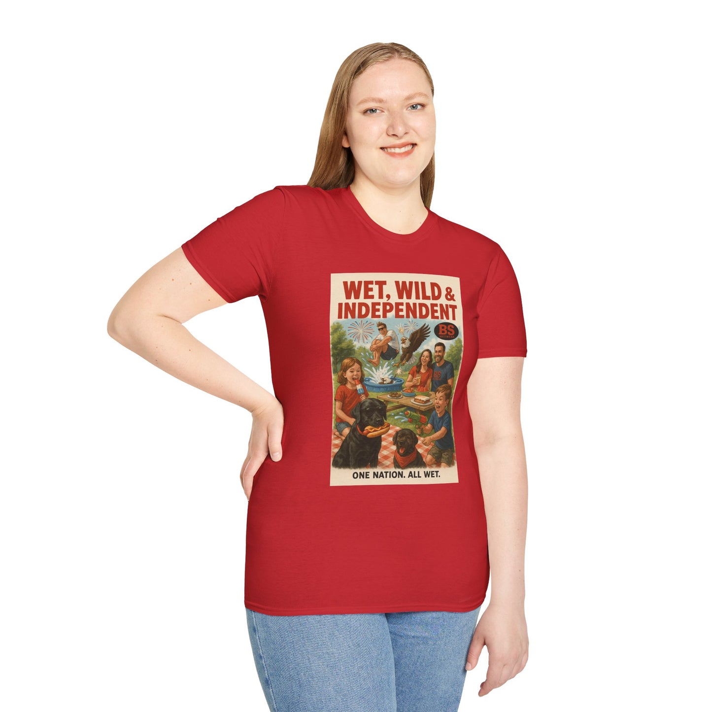 BS WETWEAR WET, WILD & INDEPENDENT T-SHIRT