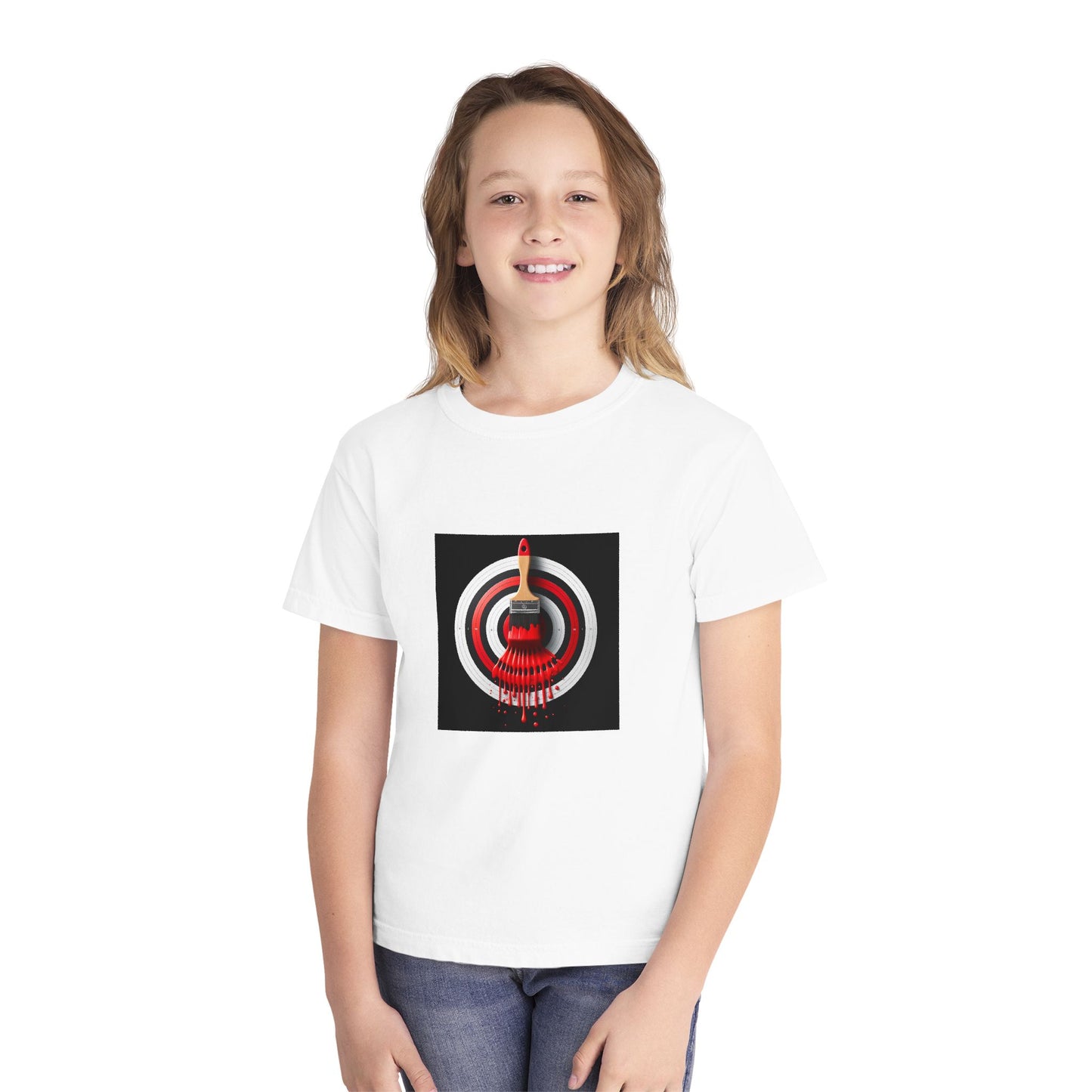 BS WETWEAR KIDS WET BULLSEYE PAINT BRUSH T-SHIRT
