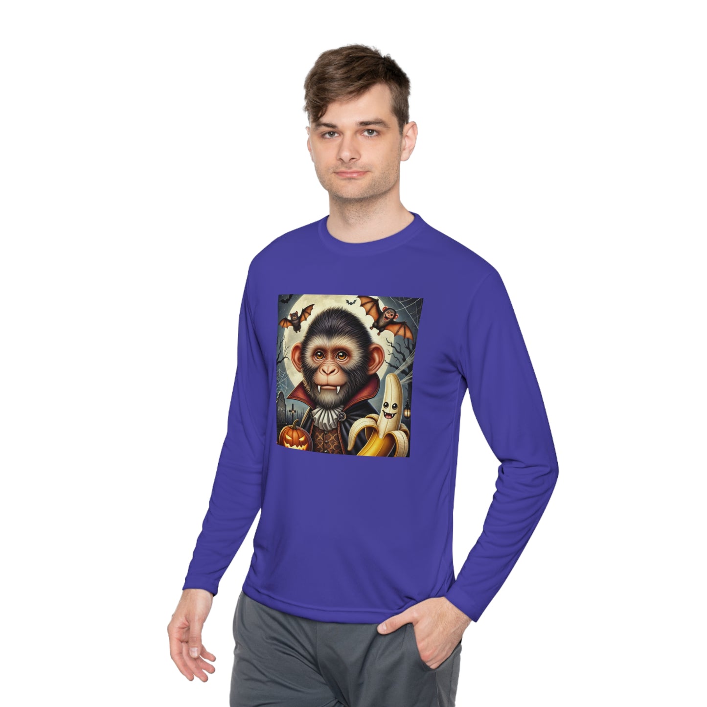 BS WETWEAR WET VAMPIRE MONKEY LONGSLEEVE T-SHIRT