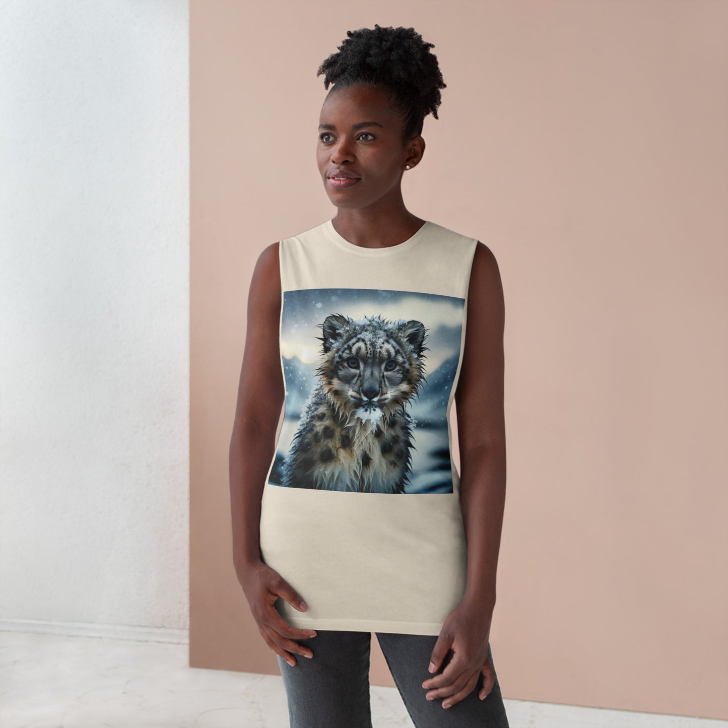 BS WETWEAR WET SNOW LEOPARD TANK