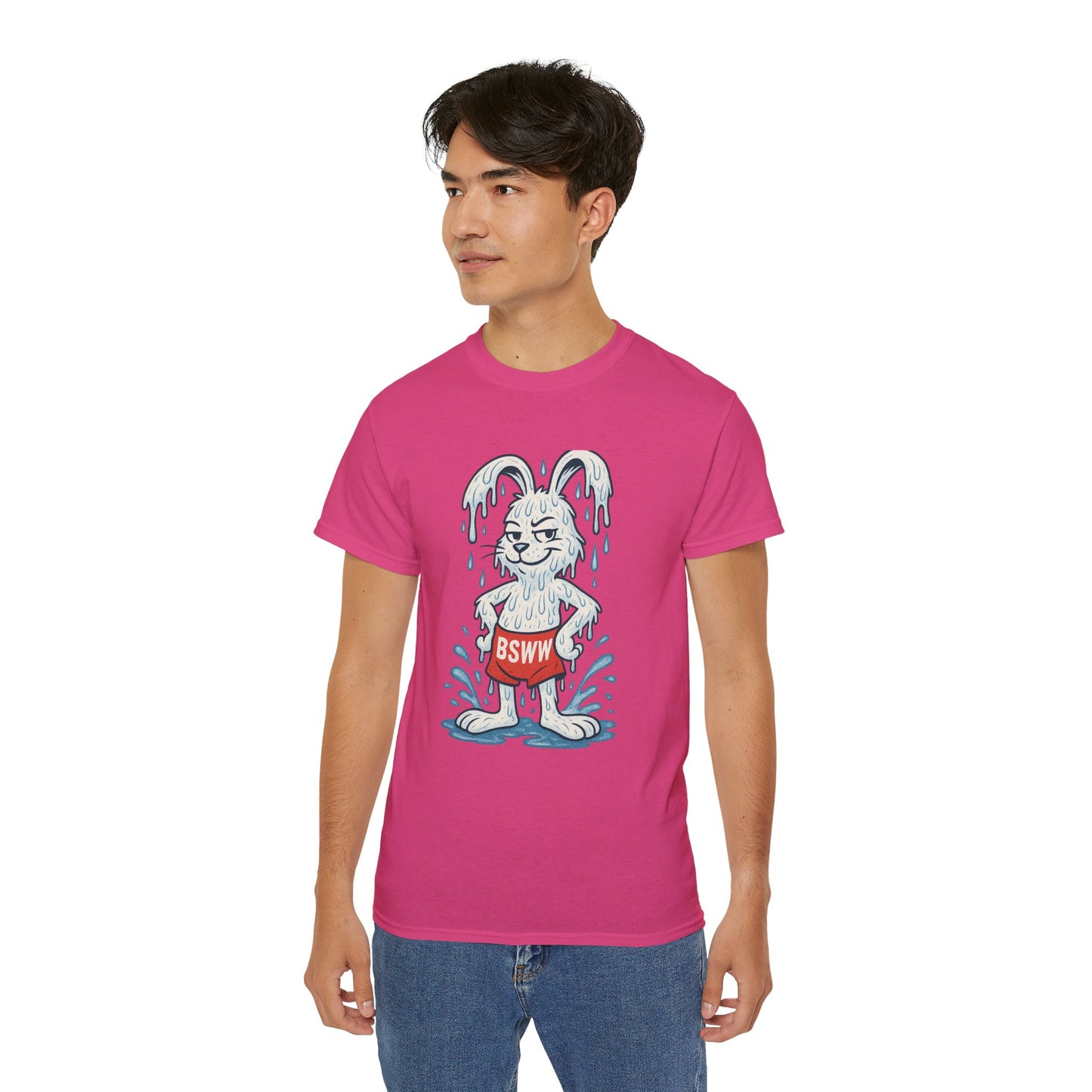 BS WETWEAR WET RABBIT – DRENCHED, DRIPPY, AND DOWNRIGHT LEGENDARY T-SHIRT