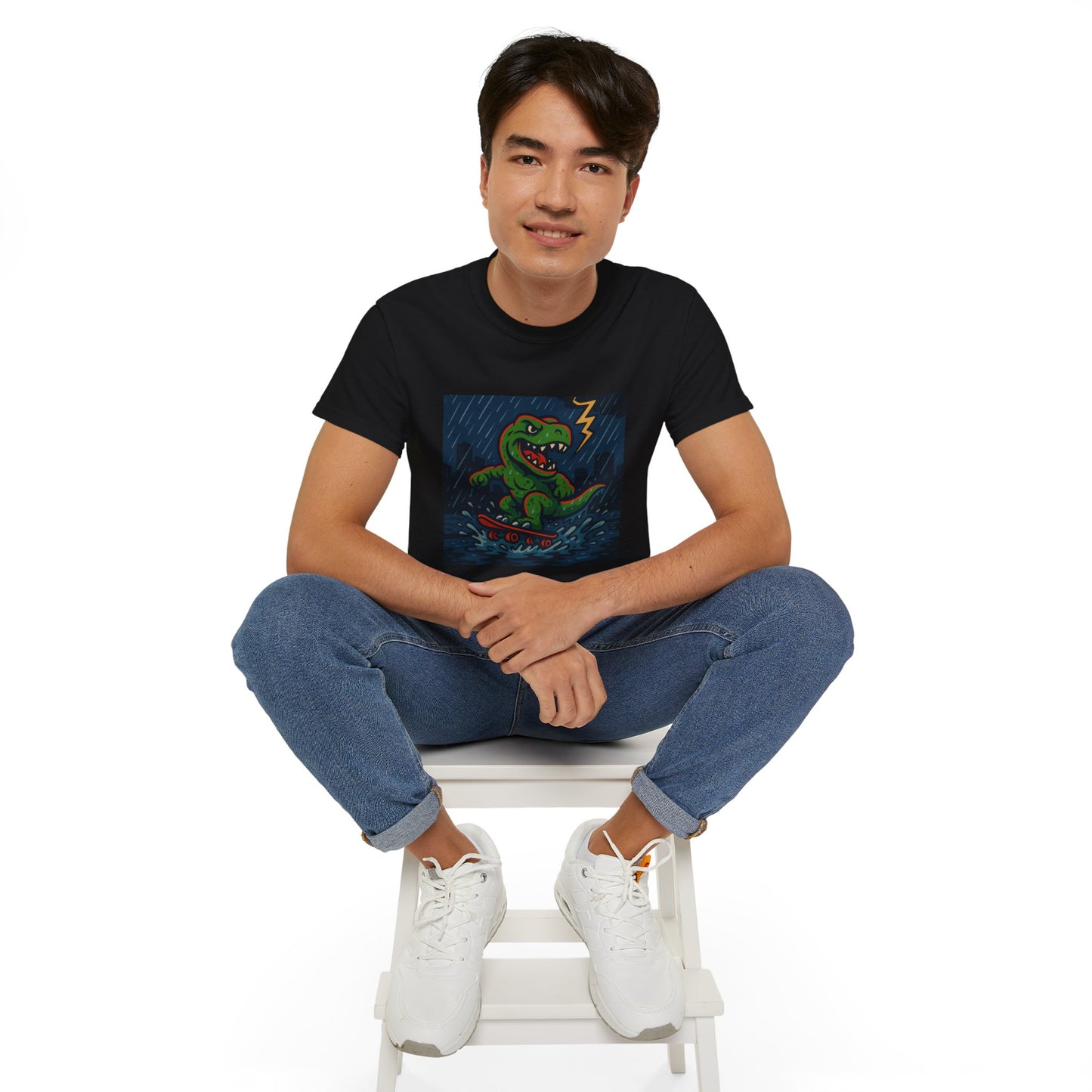 BS WETWEAR T-RAIN REX: KING OF THE WET STREETS T-SHIRT