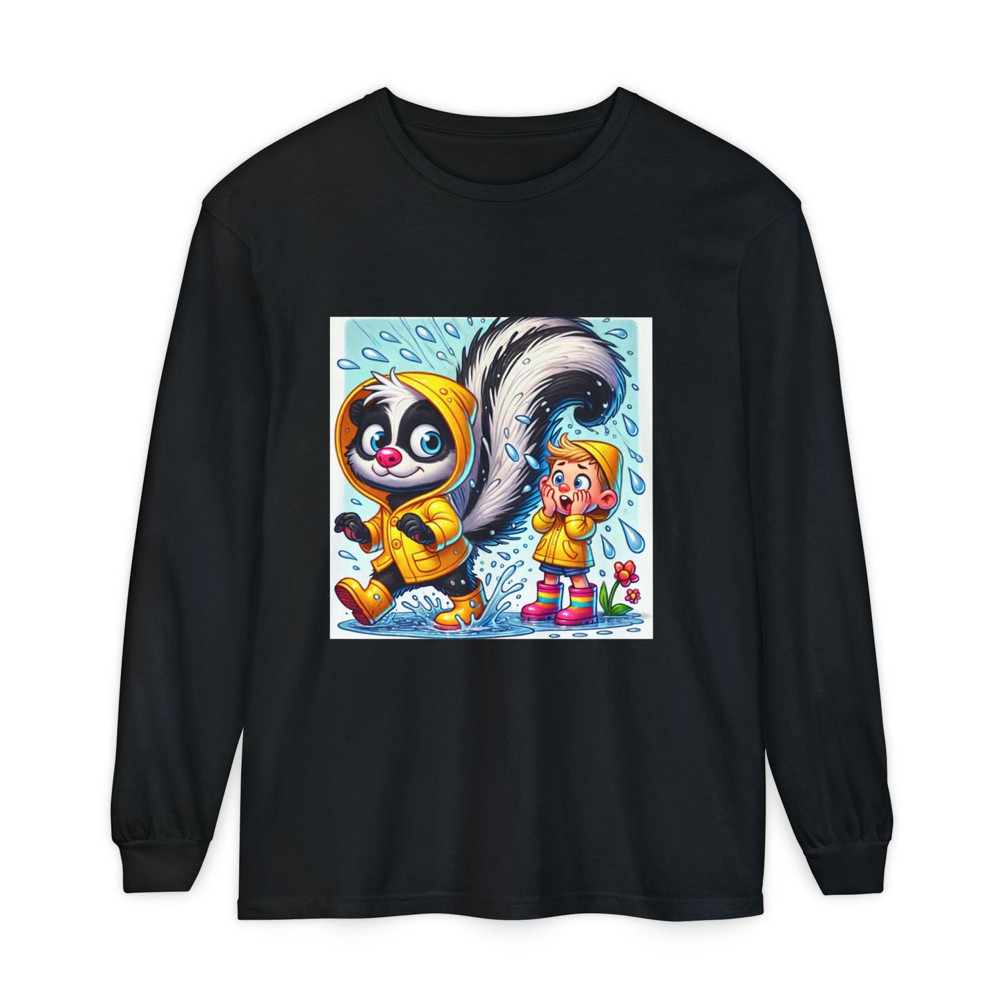 BS WETWEAR WET SKUNK LONG SLEEVE T -SHIRT