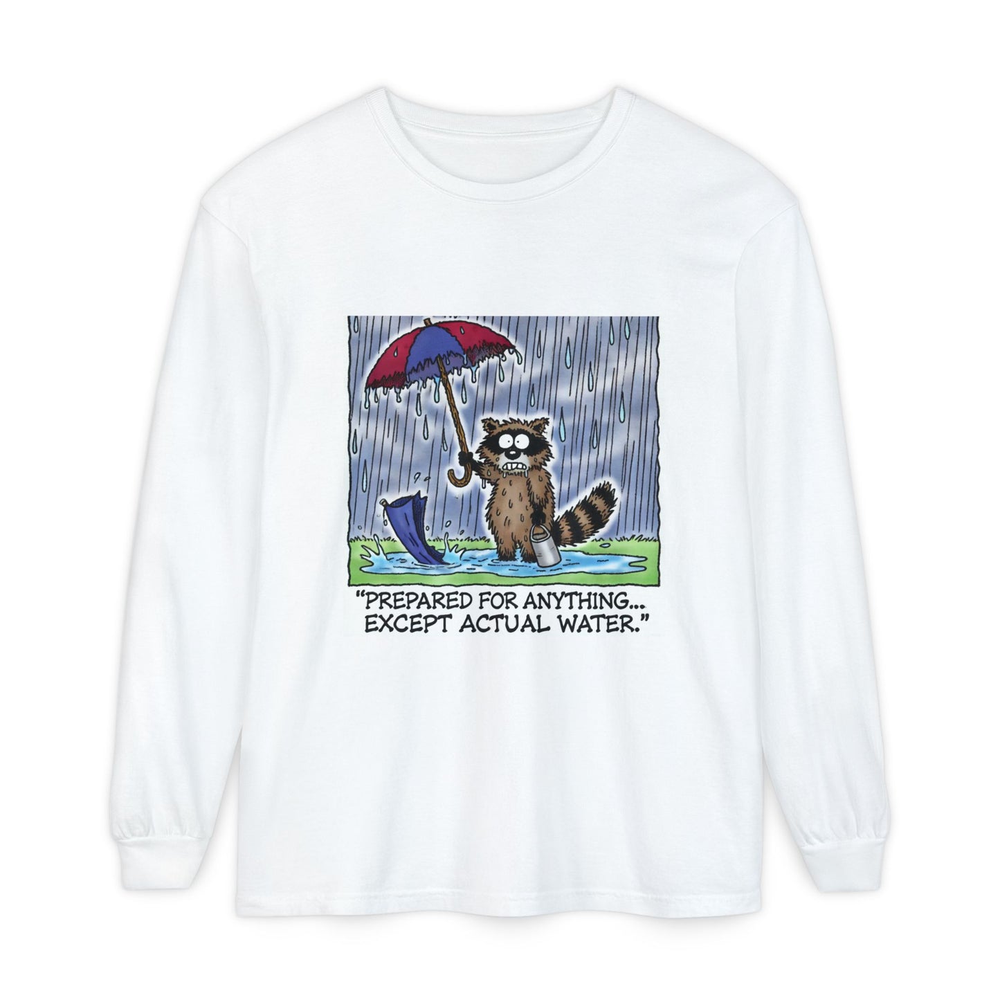 BS WETWEAR WET RACOON LONGSLEEVE TEE SHIRT