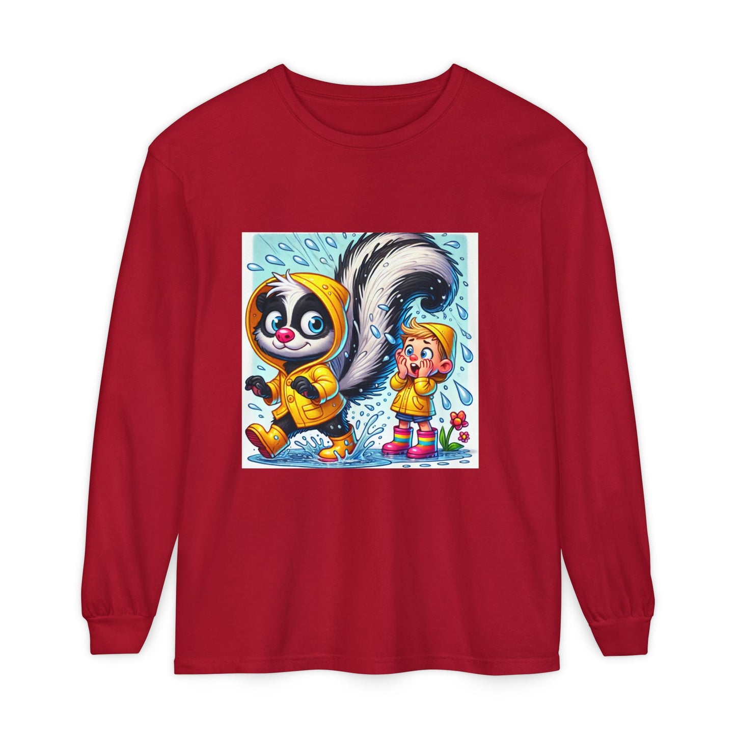 BS WETWEAR WET SKUNK LONG SLEEVE T -SHIRT