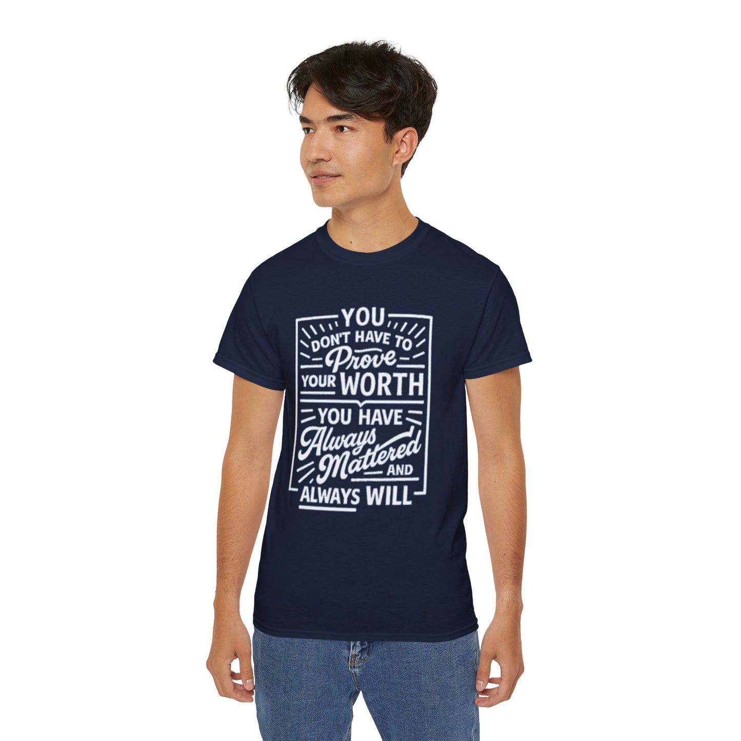 BS WETWEAR I MATTERED THEN, I MATTER NOW T-SHIRT