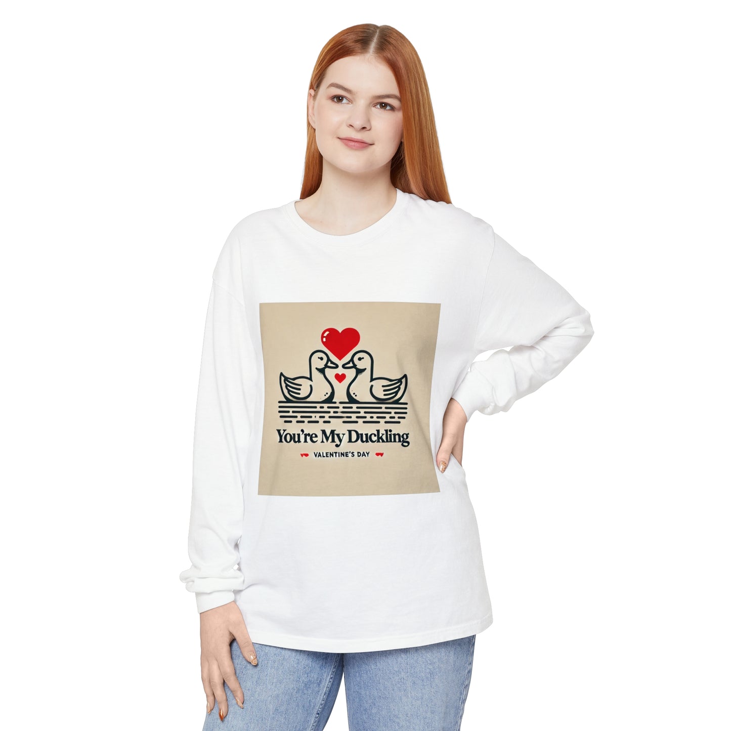 BS WETWEAR DUO DUCK VDAY LONG SLEEVE T-SHIRT