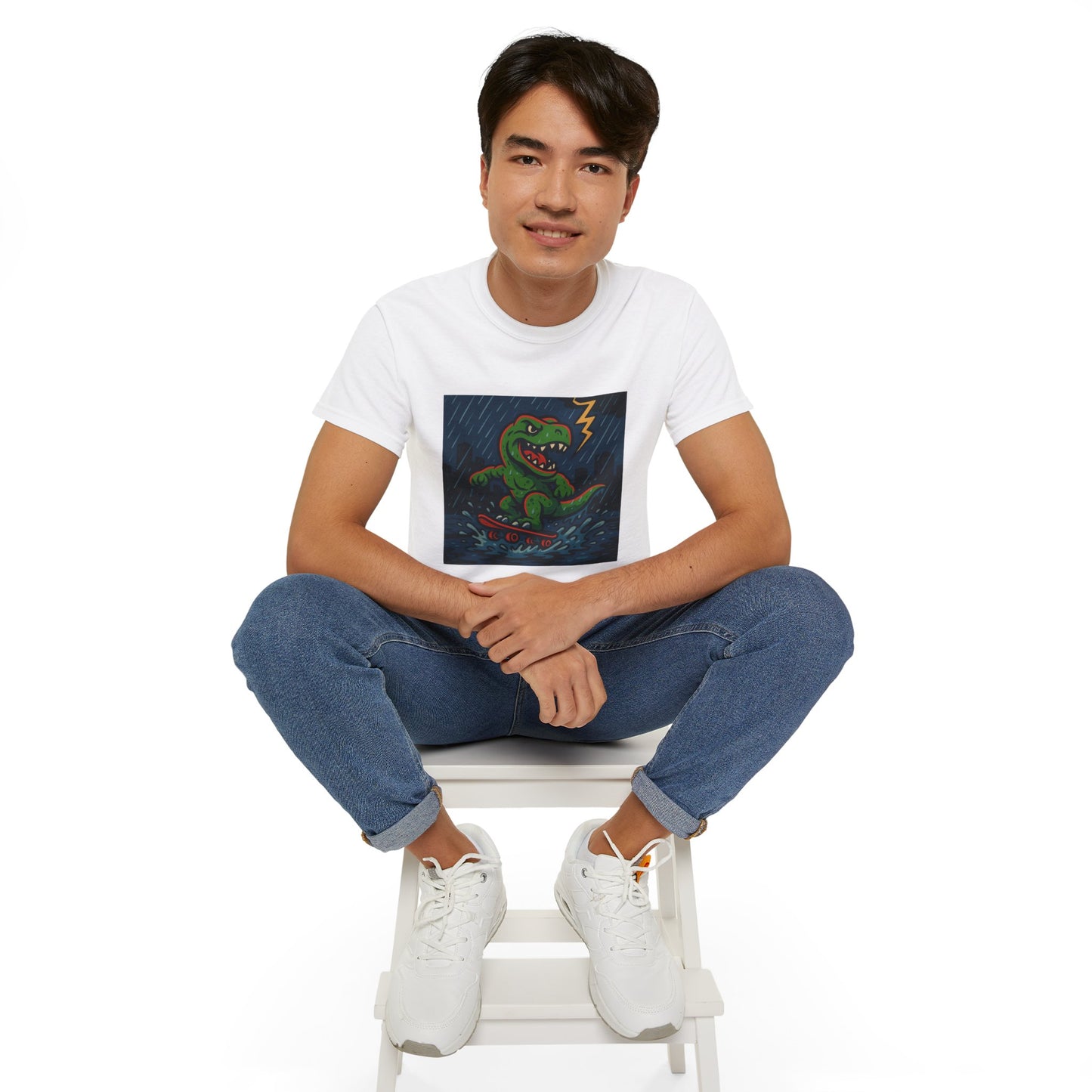 BS WETWEAR T-RAIN REX: KING OF THE WET STREETS T-SHIRT