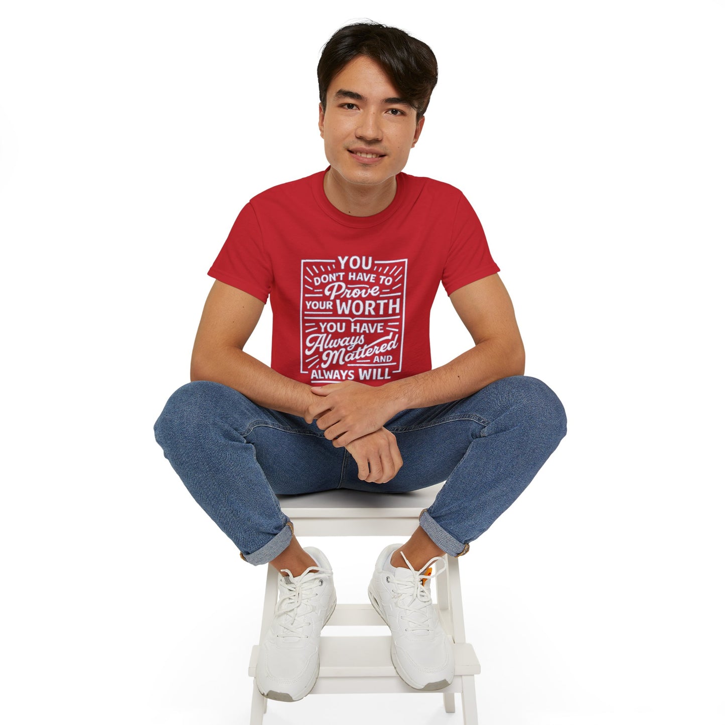 BS WETWEAR I MATTERED THEN, I MATTER NOW T-SHIRT