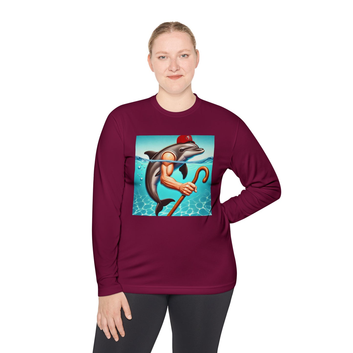 BS WETWEAR WET DADDY DOLPH LONGSLEEVE T-SHIRT