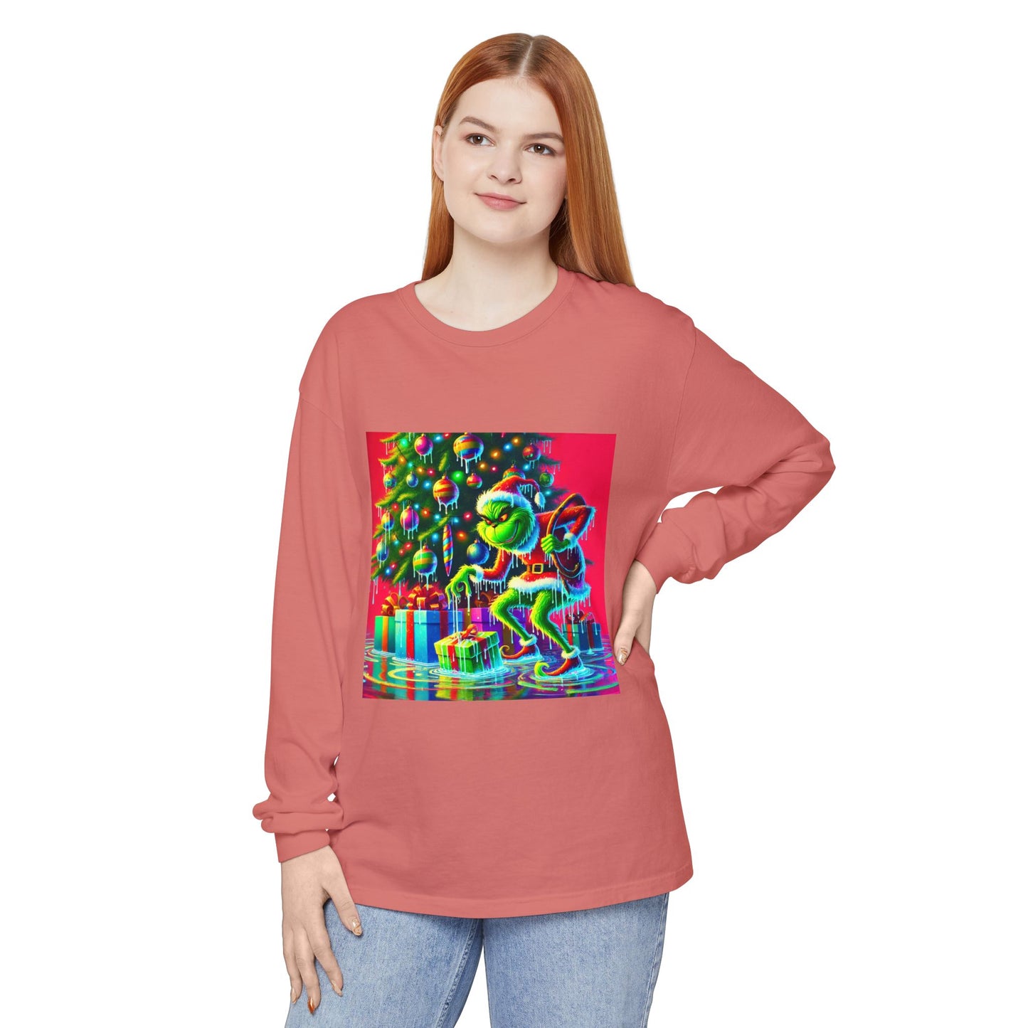 BS WETWEAR GRINCHMAS SOAKED IN STYLE LONGSLEEVE T-SHIRT