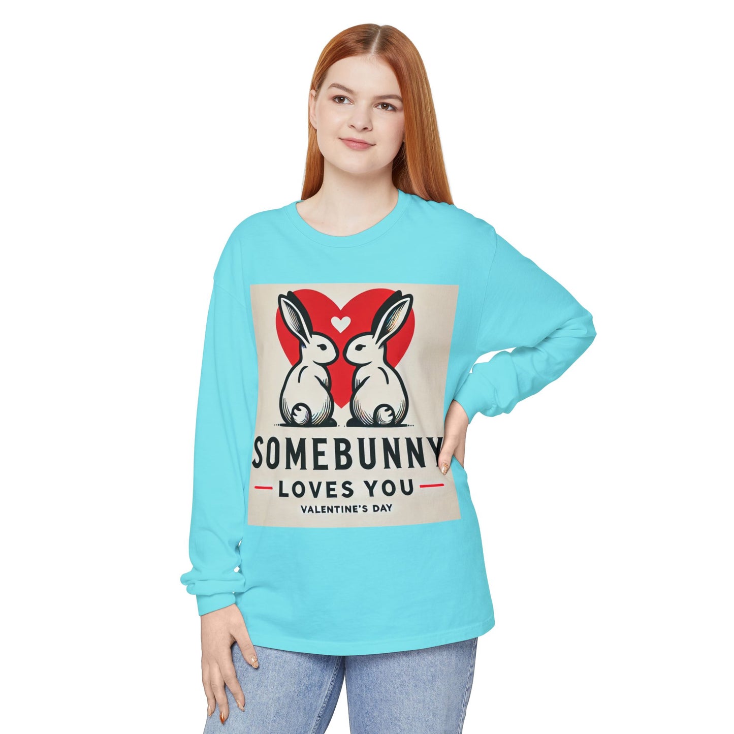 BS WETWEAR DUO BUNNY VDAY LONG SLEEVE T-SHIRT