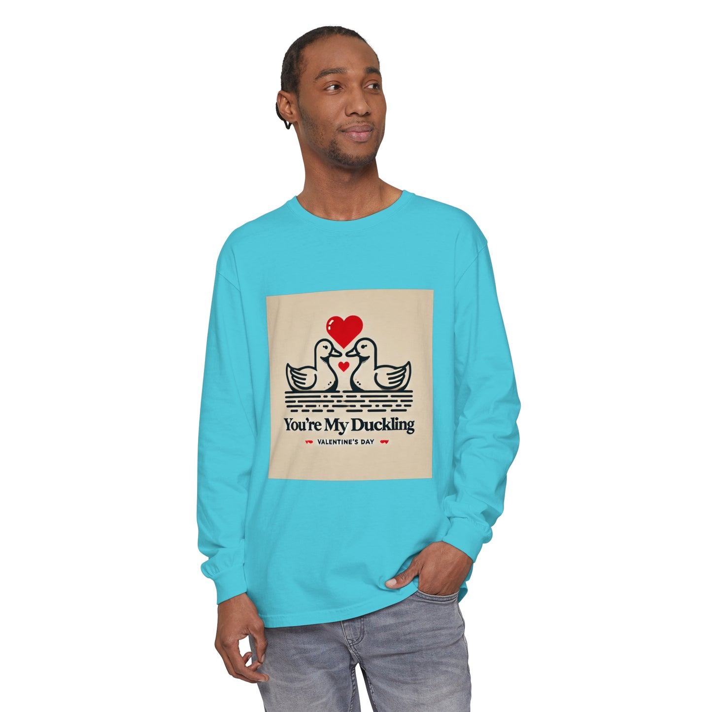 BS WETWEAR DUO DUCK VDAY LONG SLEEVE T-SHIRT