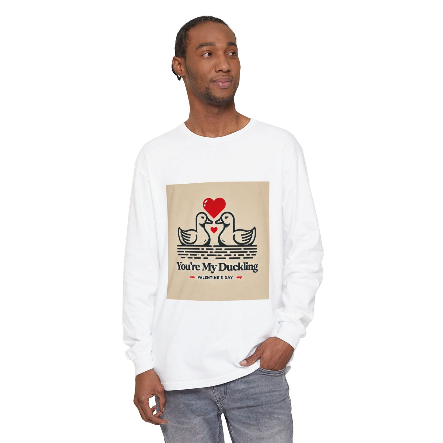 BS WETWEAR DUO DUCK VDAY LONG SLEEVE T-SHIRT