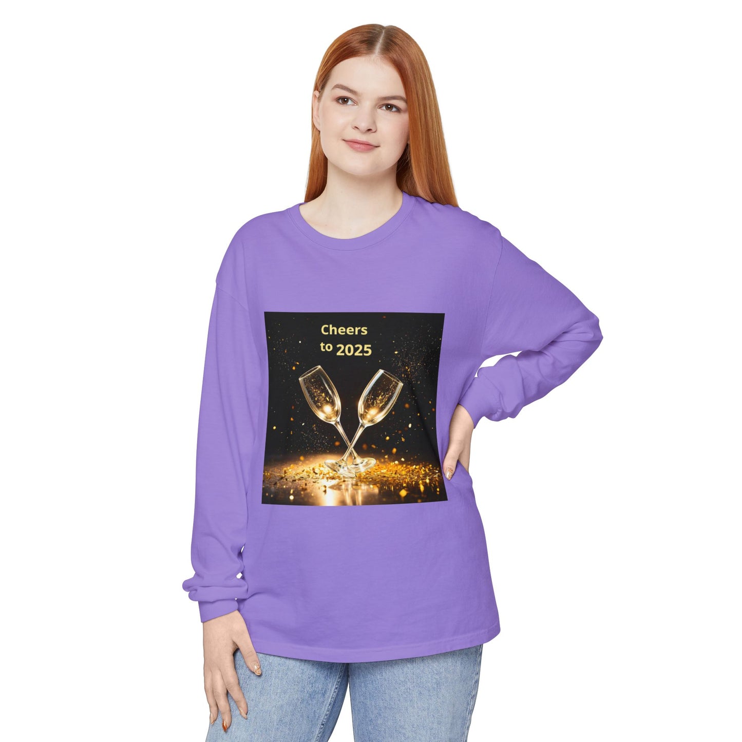 BS WETWEAR CHAMPAGNE CELEBRATION LONG  SLEEVE T-SHIRT