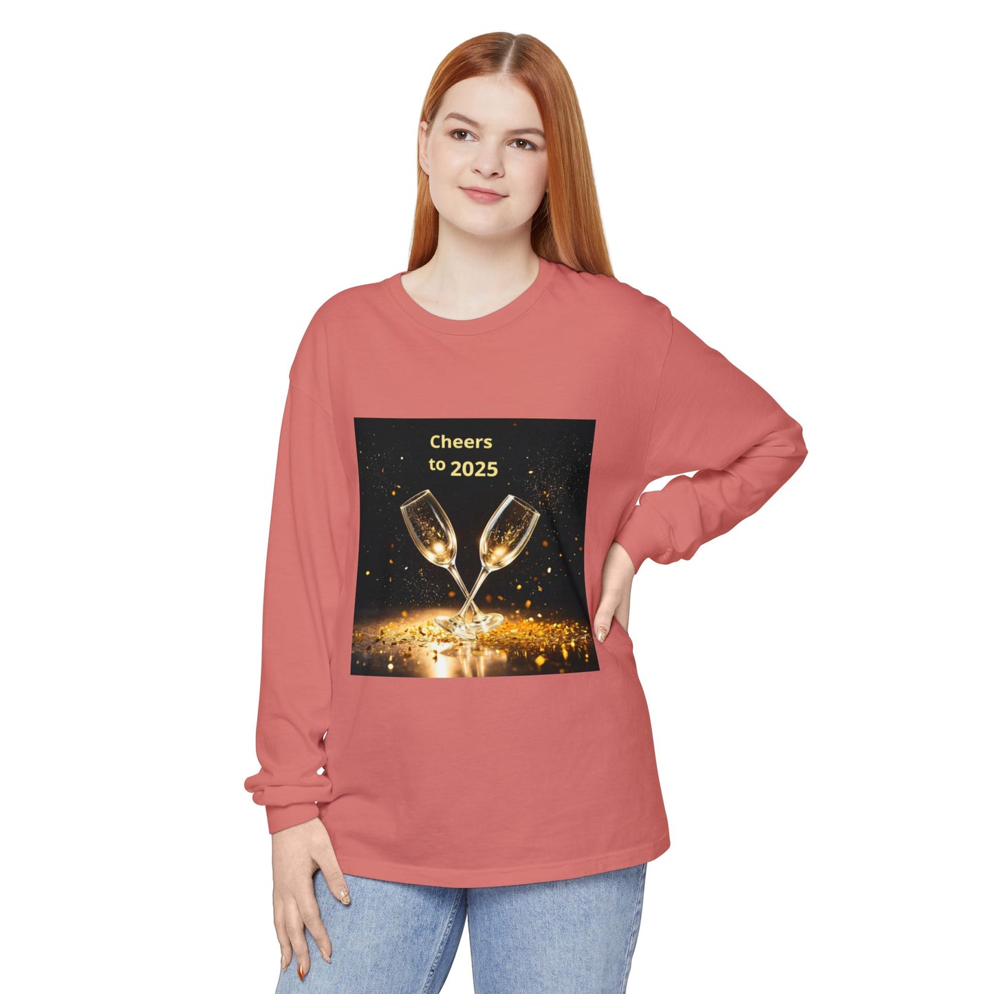 BS WETWEAR CHAMPAGNE CELEBRATION LONG  SLEEVE T-SHIRT