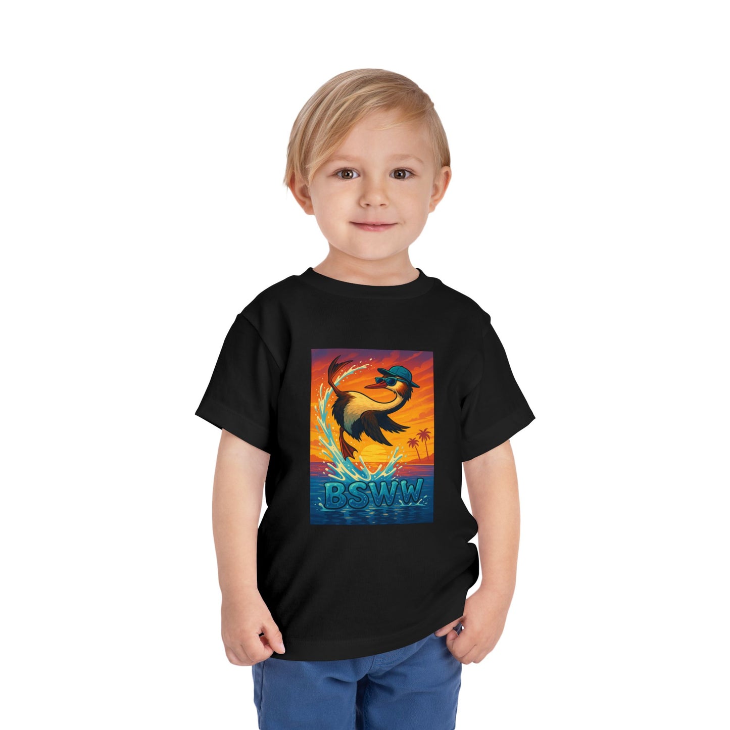 KIDS BS WETWEAR PŪTEKETEKE POWERDIVE T-SHIRT