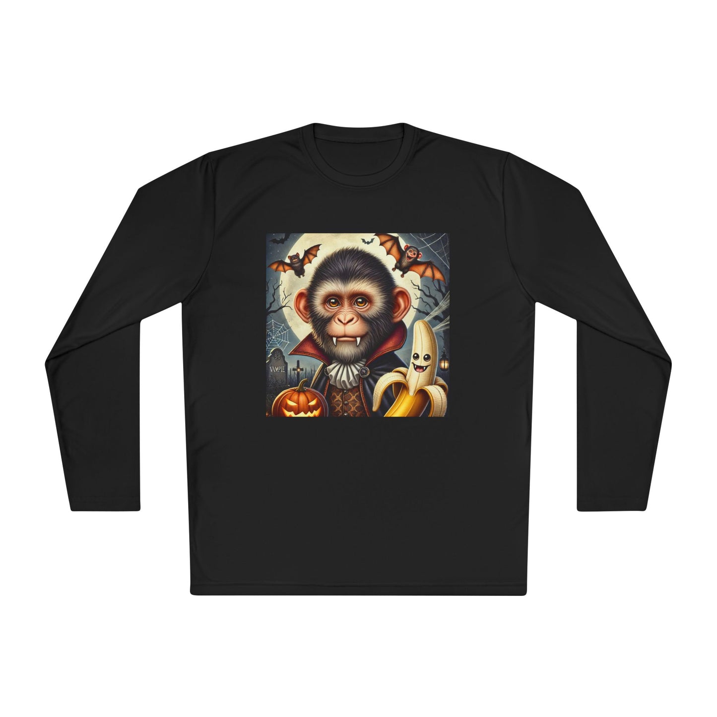 BS WETWEAR WET VAMPIRE MONKEY LONGSLEEVE T-SHIRT