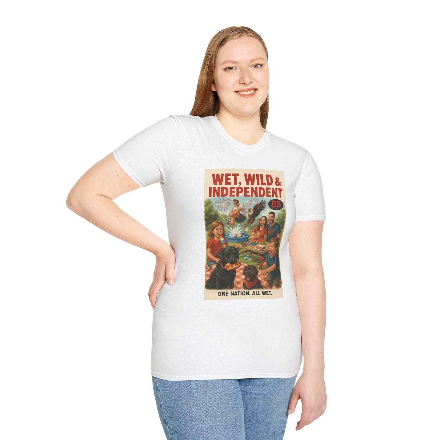 BS WETWEAR WET, WILD & INDEPENDENT T-SHIRT