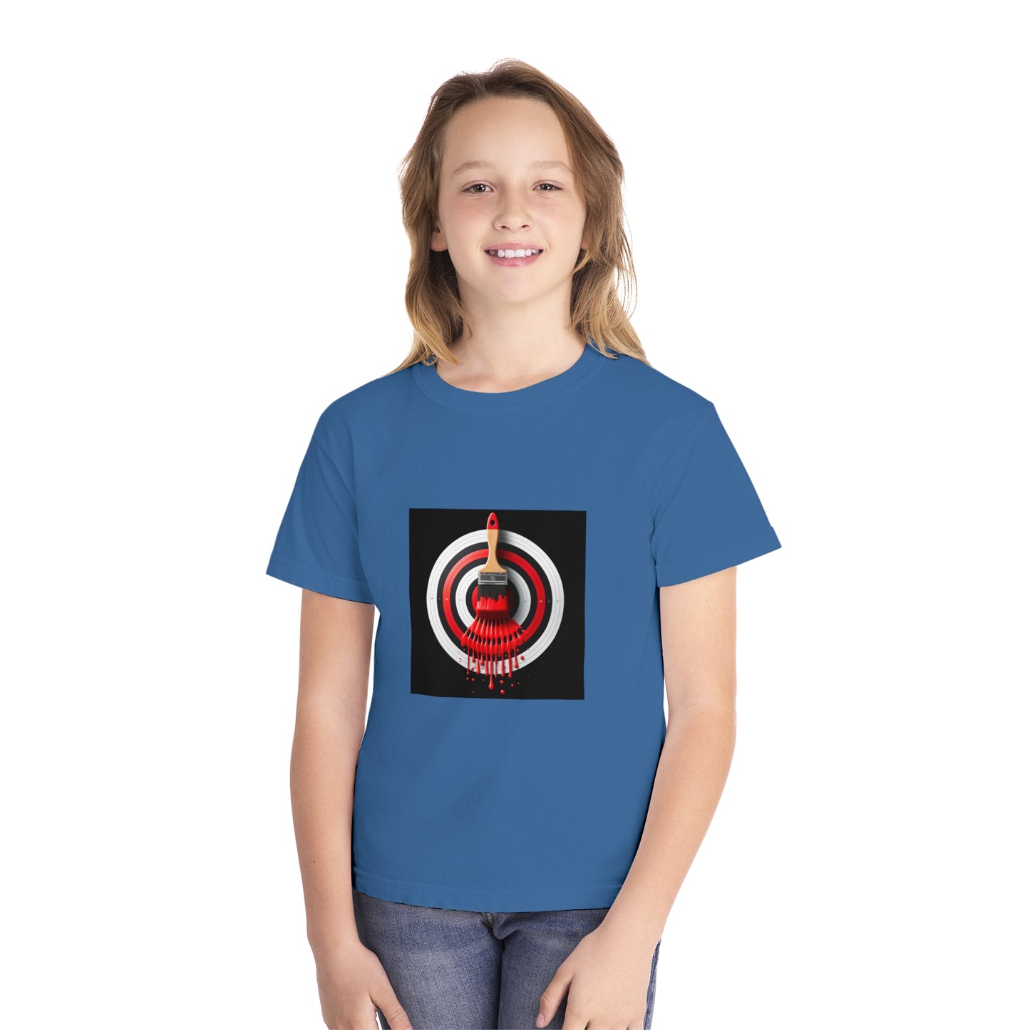 BS WETWEAR KIDS WET BULLSEYE PAINT BRUSH T-SHIRT