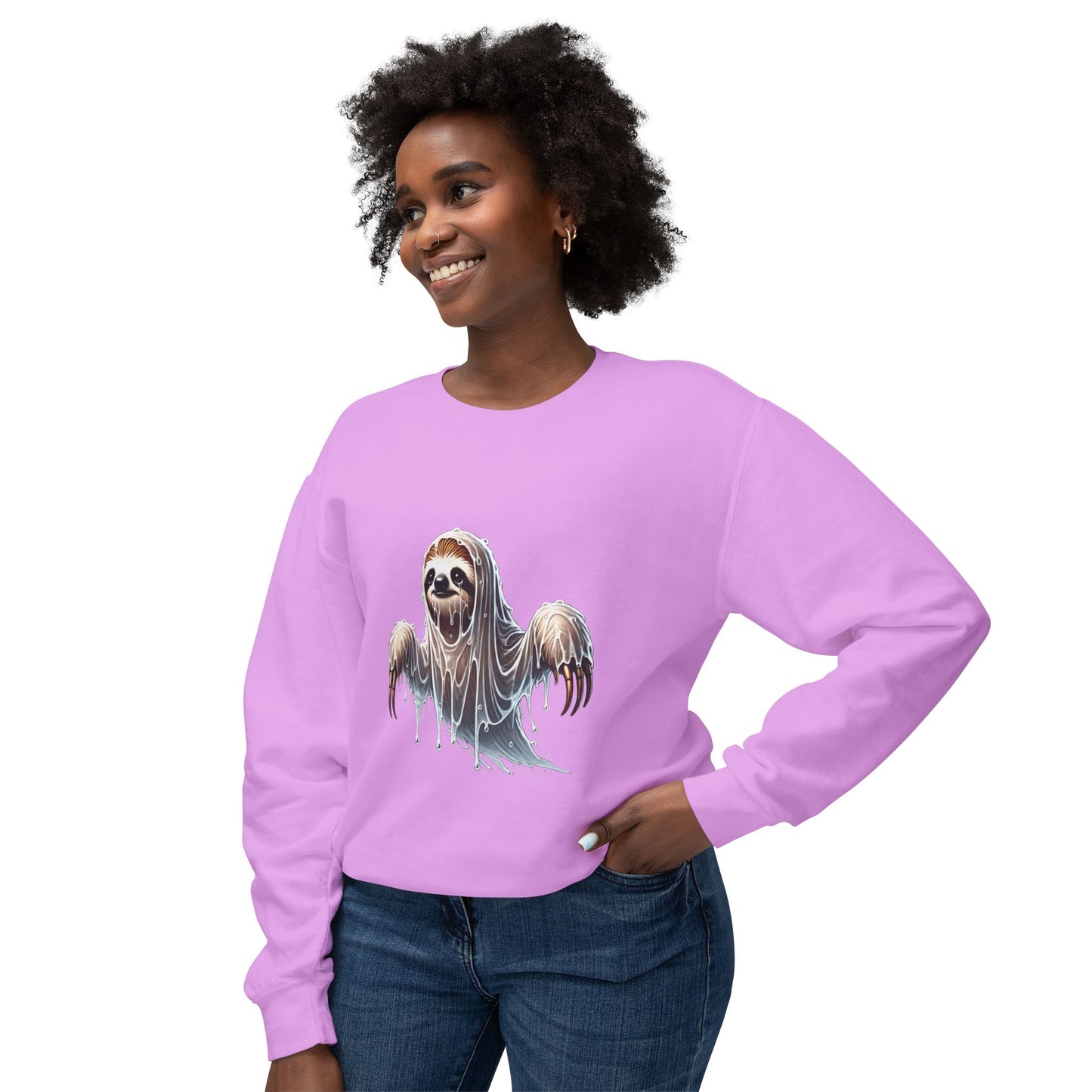 BS WETWEAR GHOST SLOTH SWEATSHIRT