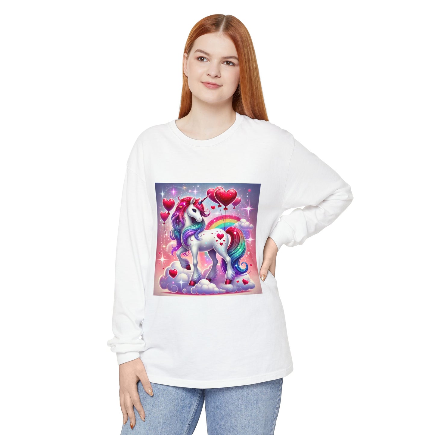 BS WETWEAR UNICORN VDAY LONG SLEEVE T-SHIRT